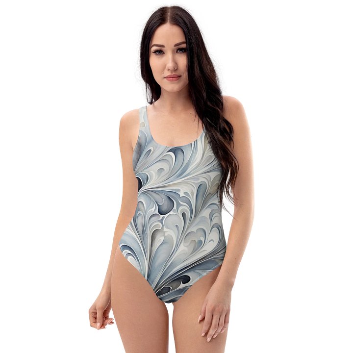 Gray Fractals Swimsuit product image (1)
