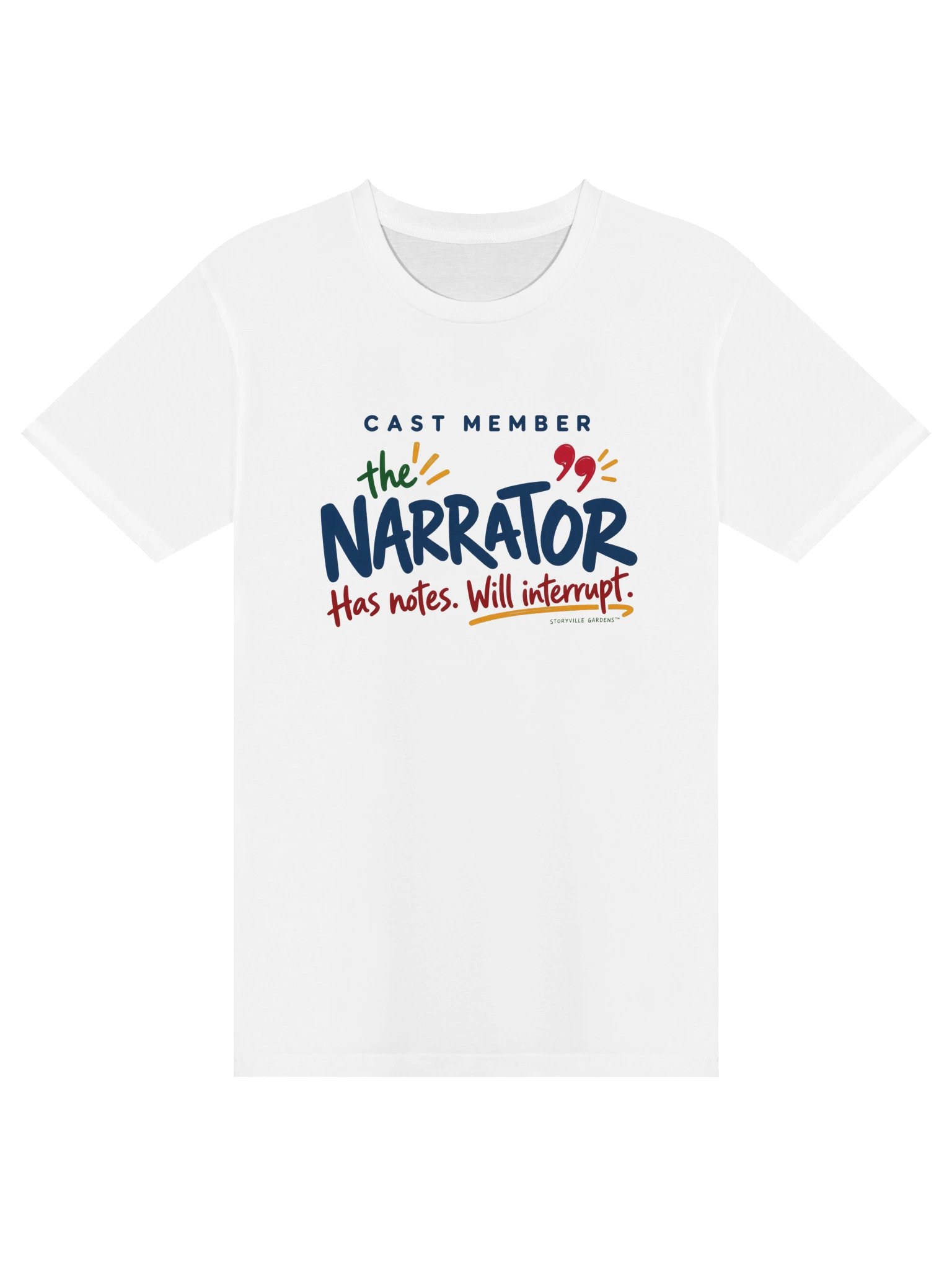 The Narrator Cast Member Tee product image (1)