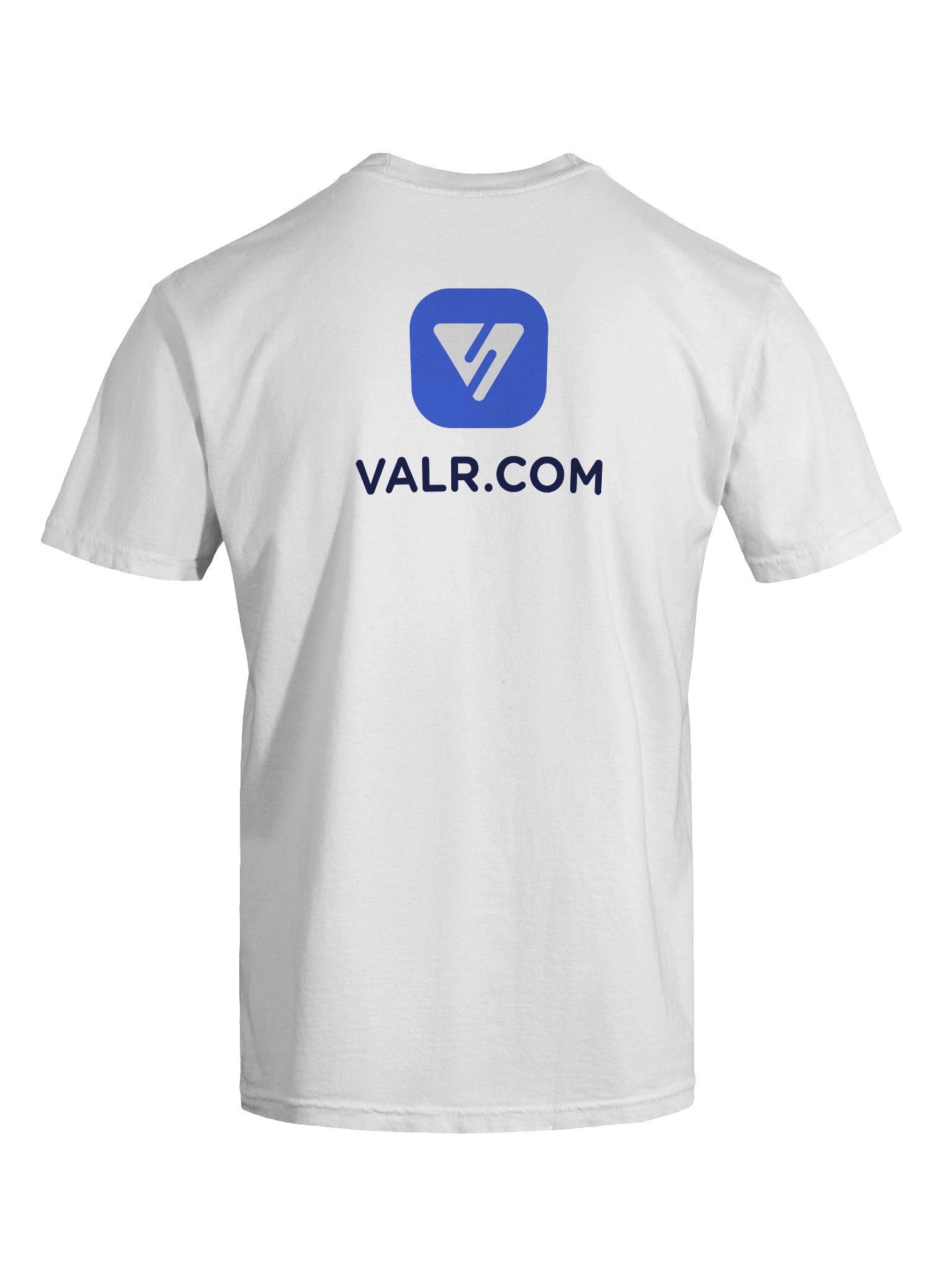White VALR Unisex Tee product image (7)