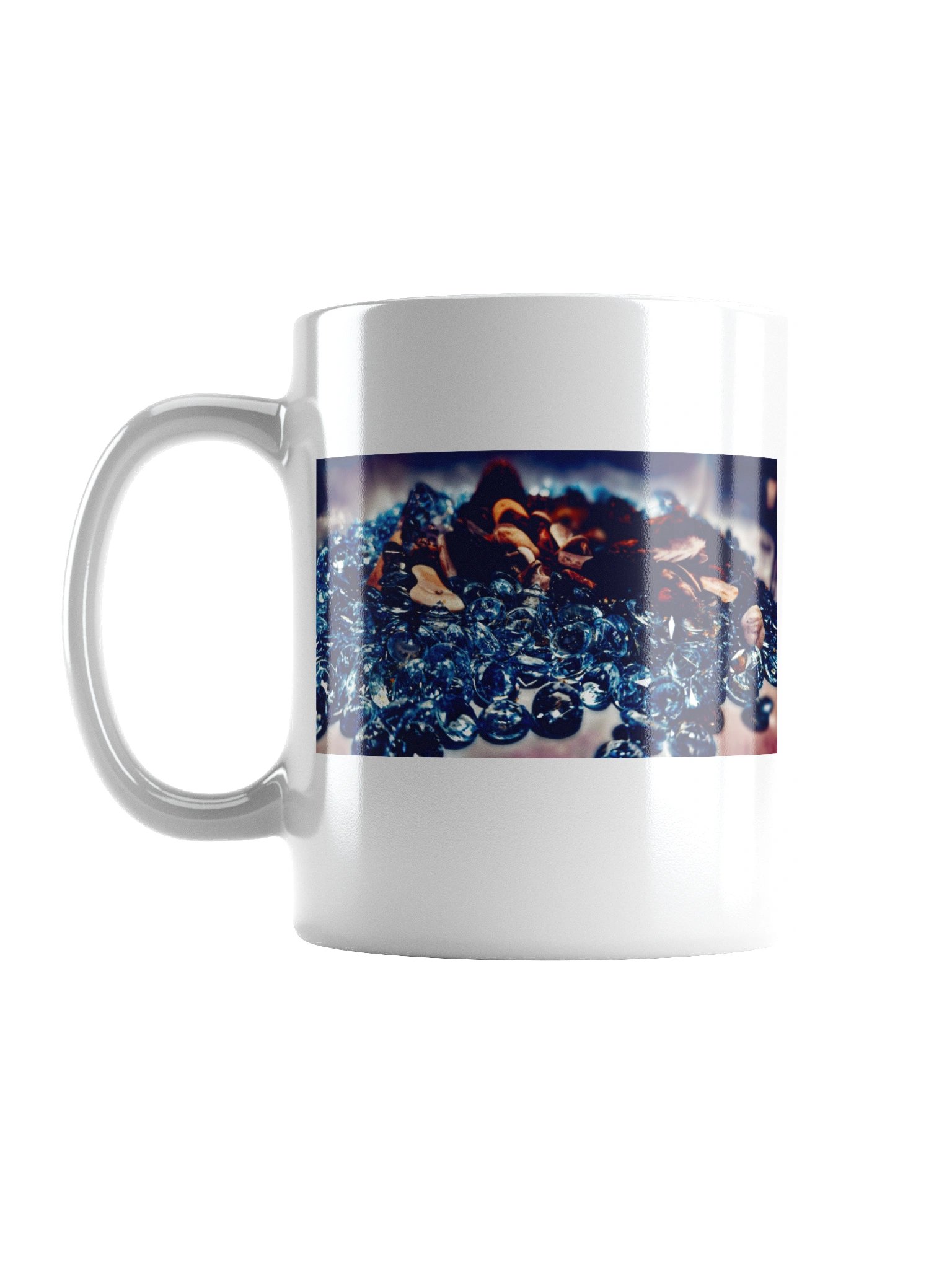 Reflective Blue Gemstone Mug product image (1)