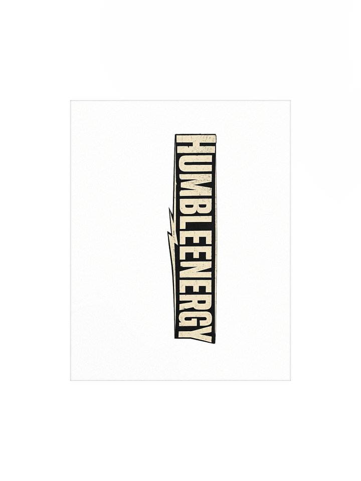 Humble Energy Emblem Poster product image (1)