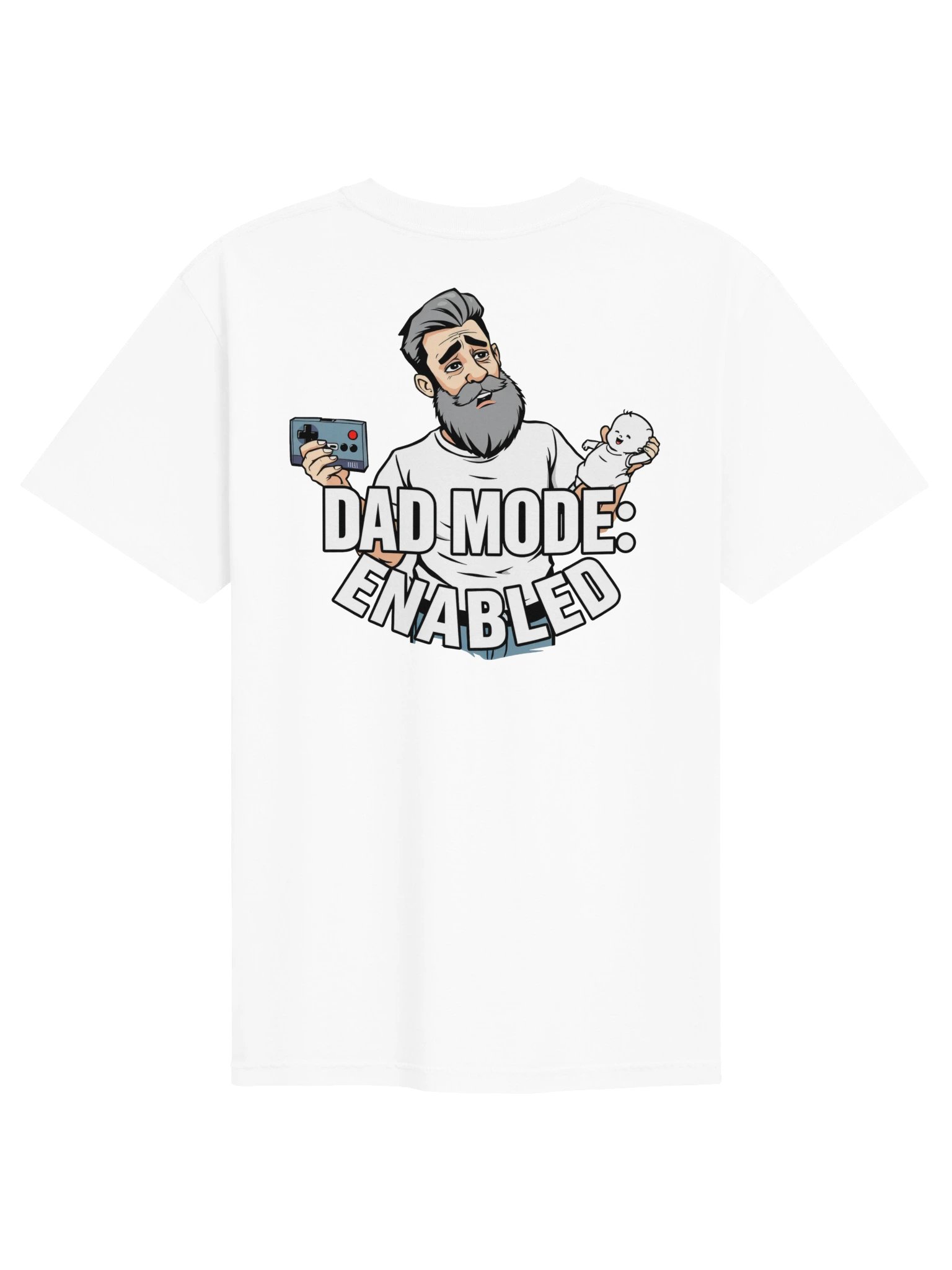 Dad Mode Enabled - Tee (Light) product image (5)