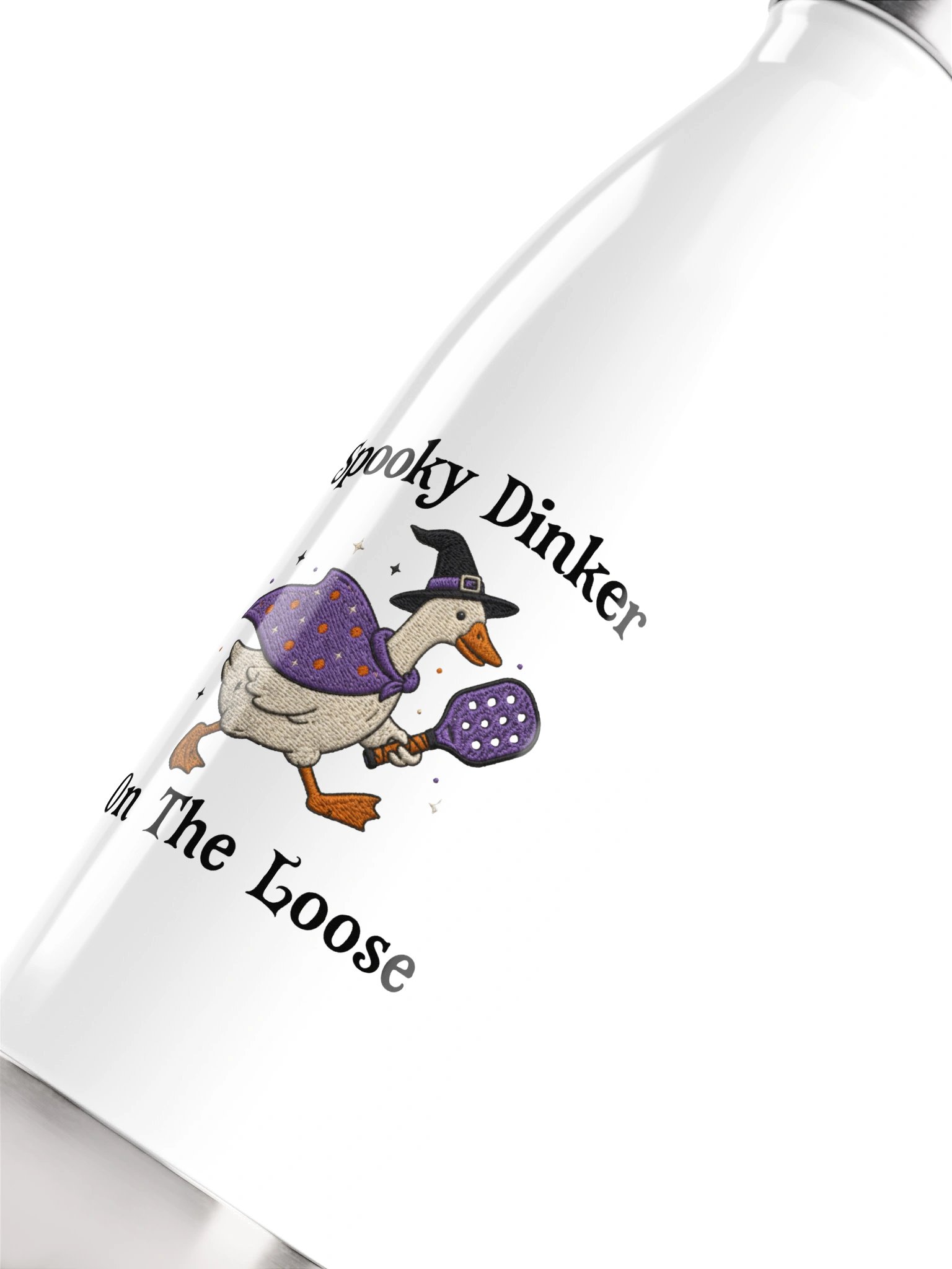 Spooky Dinker On The Loose Pickleball Water Bottle – Halloween Pickleball Water Bottle product image (5)