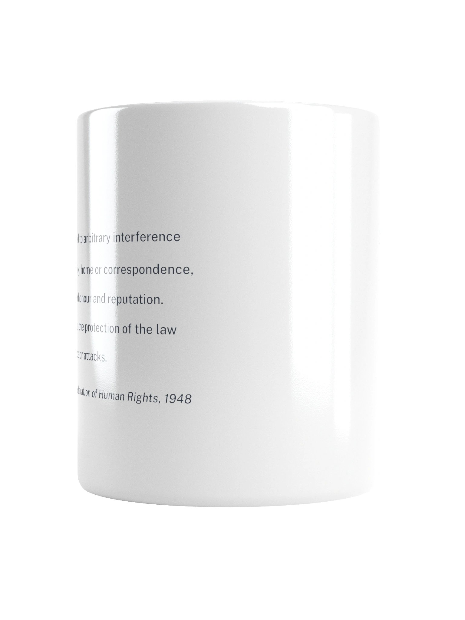 Article 12 - Mug (White) product image (6)