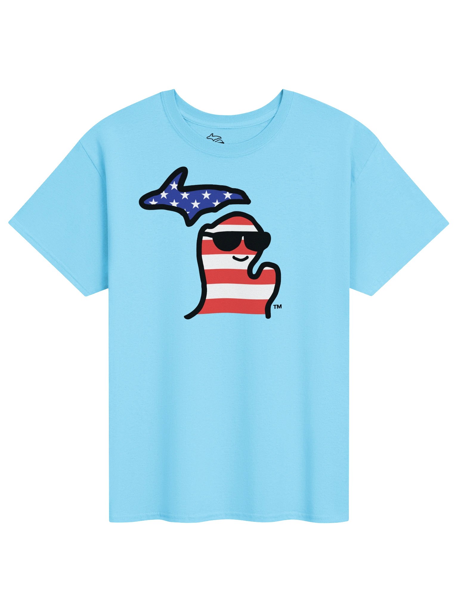 Mich. USA Heavyweight Cotton T-Shirt product image (1)