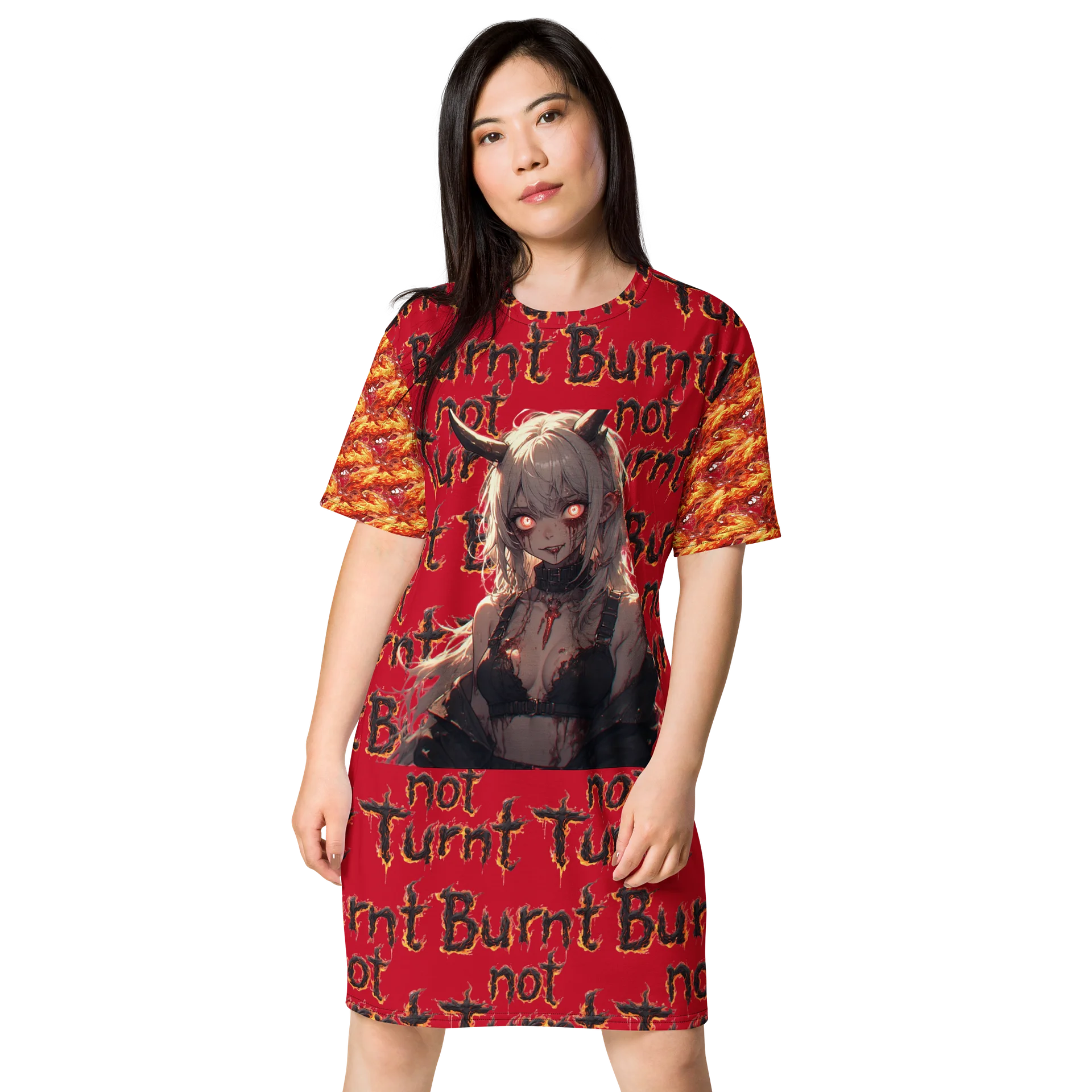 Burnt T-Shirt Dress product image (1)