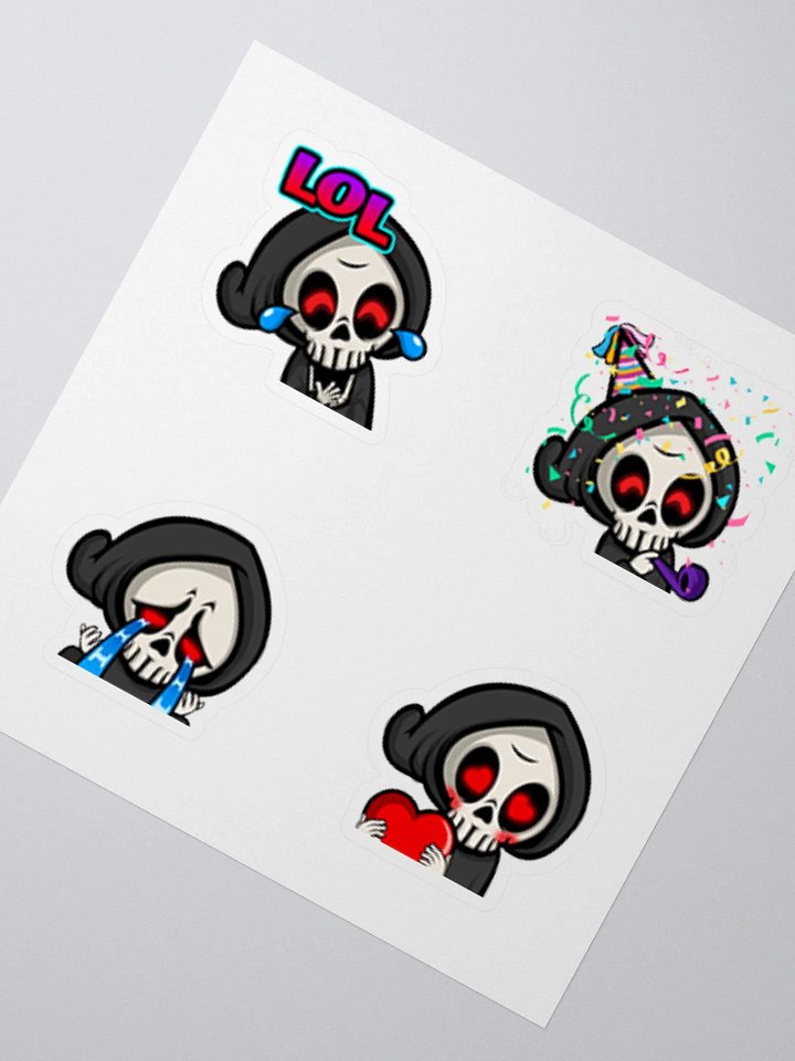 4-Pack Large Todd Emote Stickers - Pack #4 product image (2)