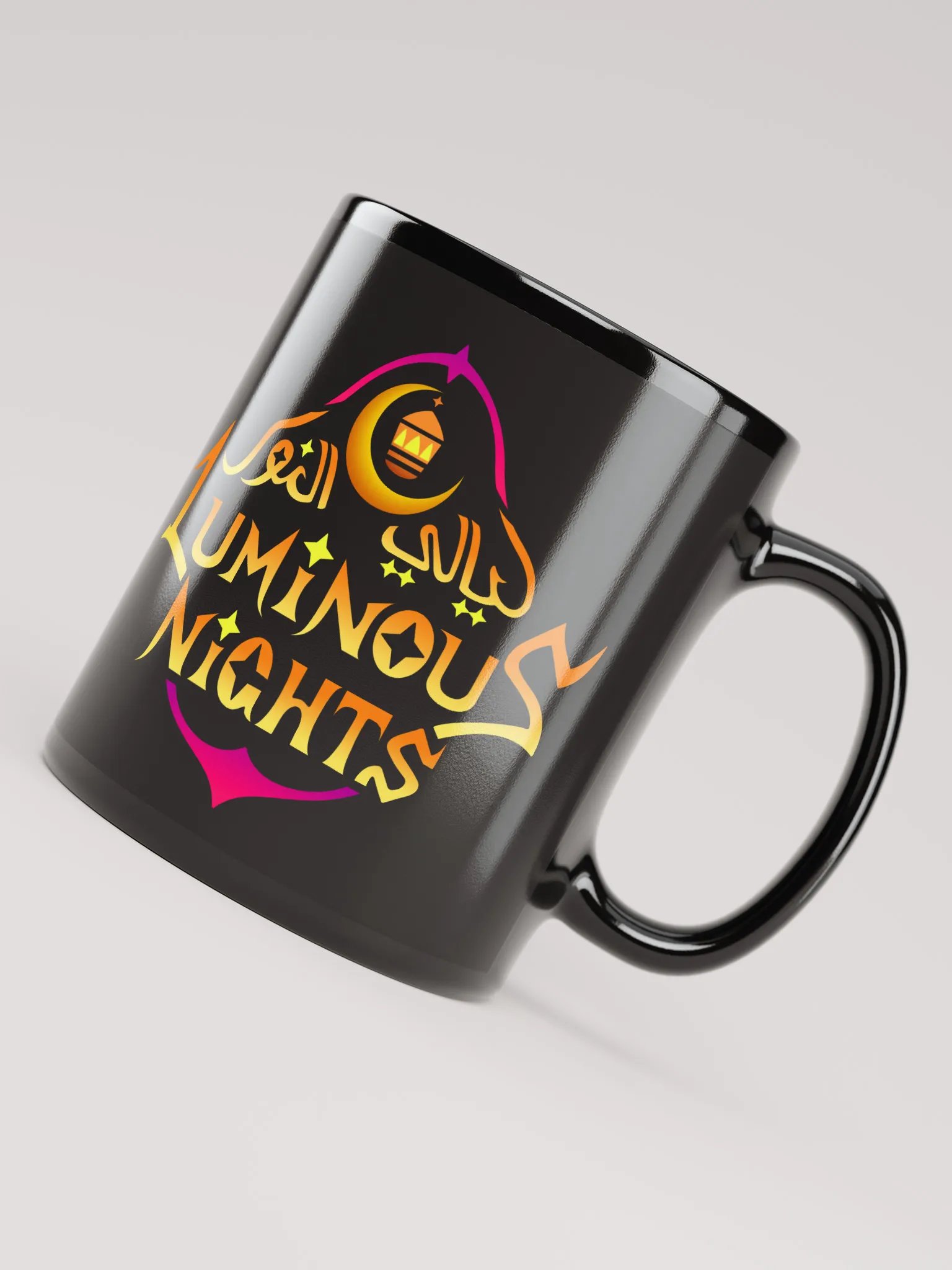 Luminous Nights - Mug (Black) product image (4)