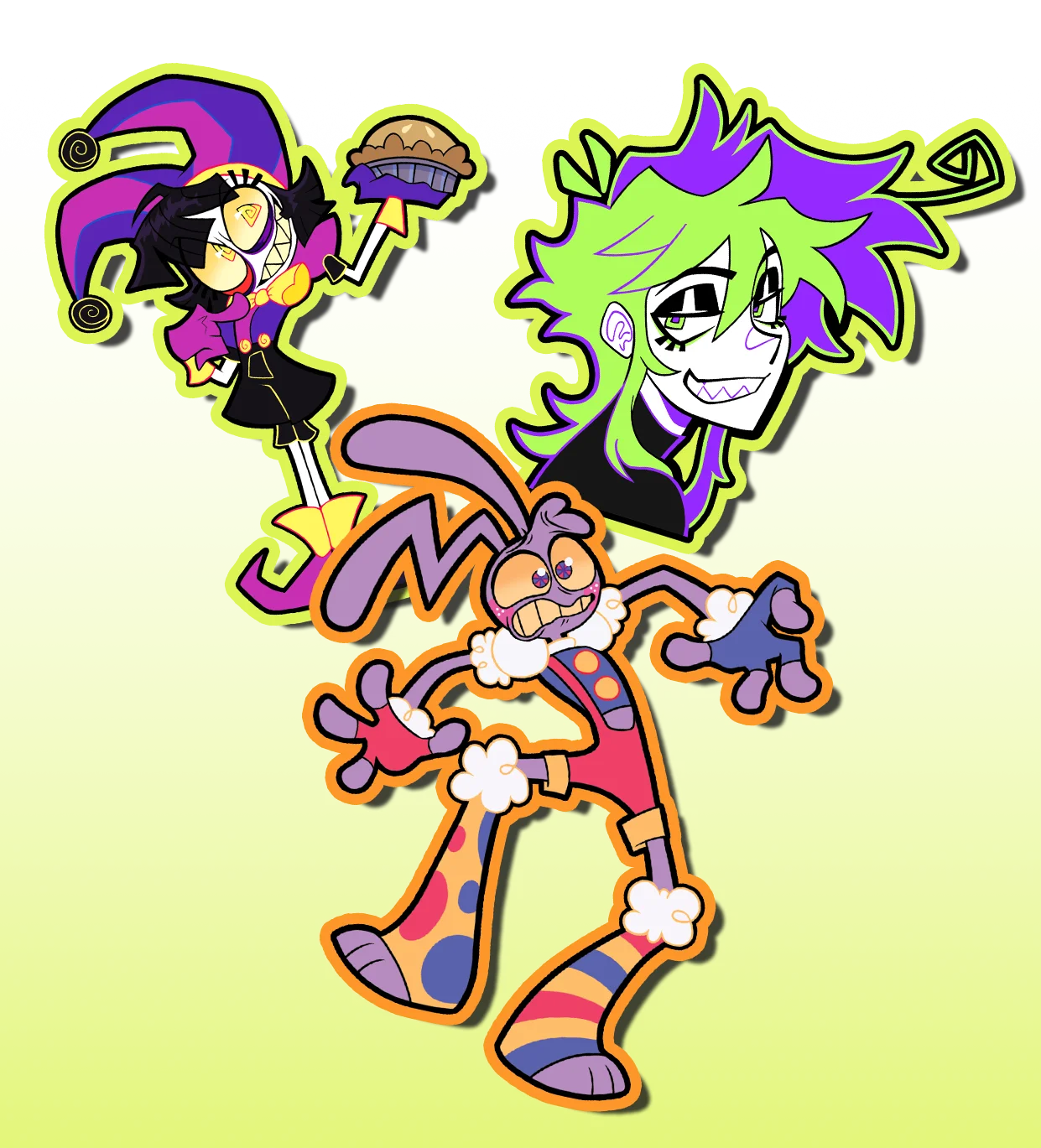 Fluorescent Sticker Bundle product image (1)