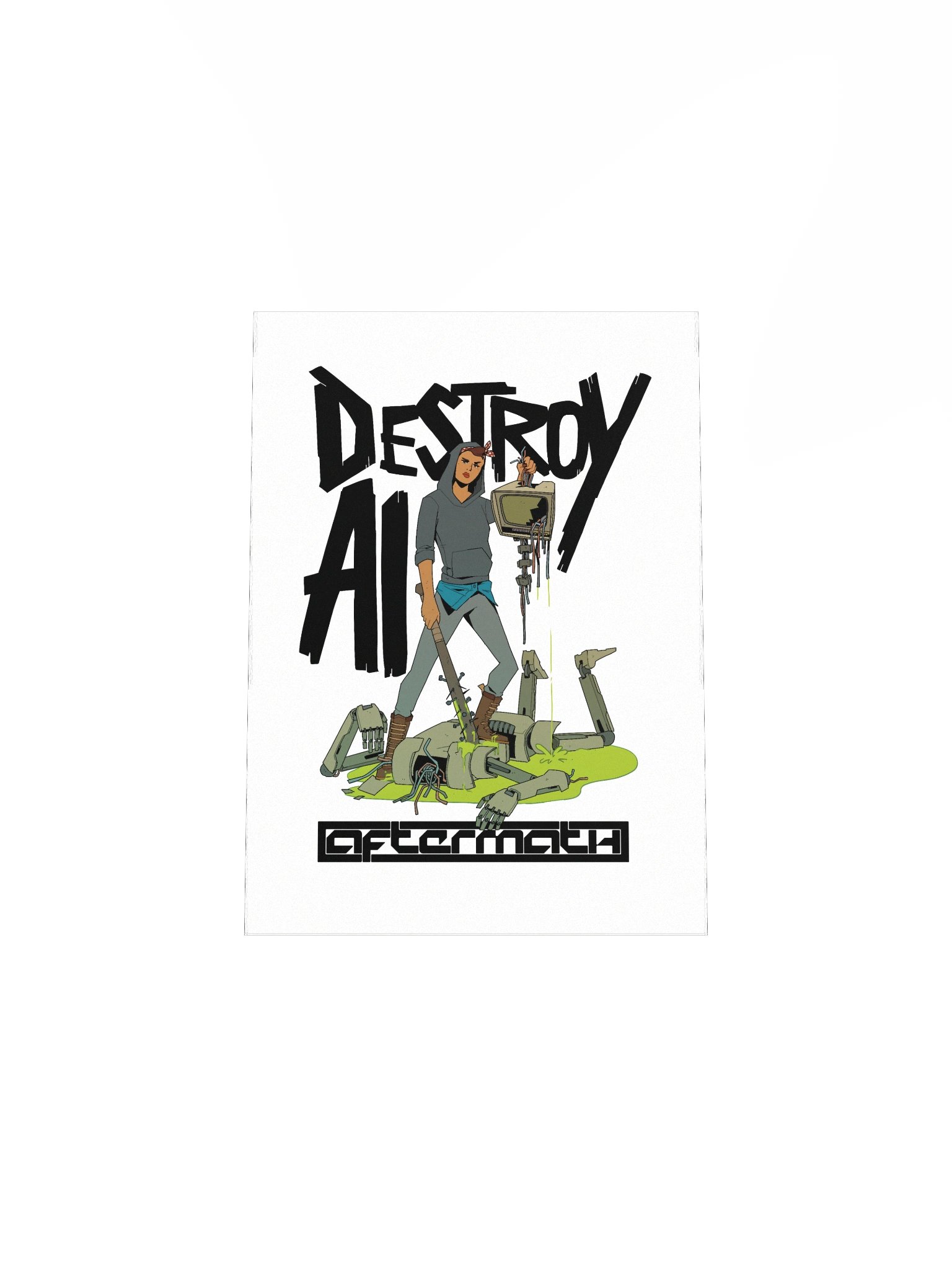 'Destroy AI' Poster product image (11)