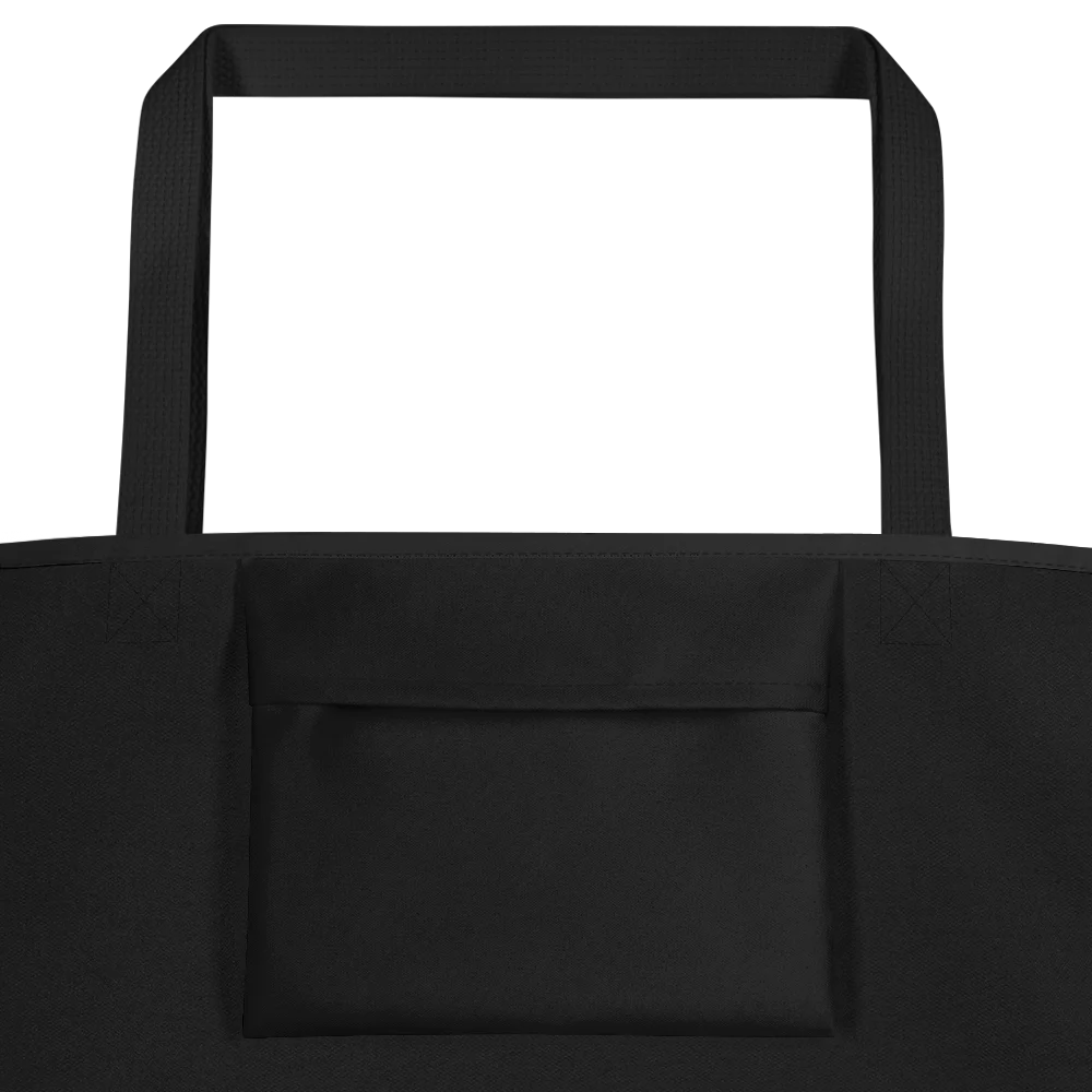 Just a Mom Who Knows She’s a Divine Creator Large Tote Bag | AOP Custom Tote w/ Pocket | Stylish Mom Bag | Everyday Carry | Gift for Mom product image (4)