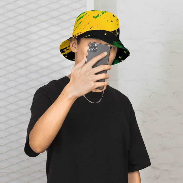 Vintage Jamaica Sport Print - Caribbean Apples | Reversible Bucket Hat product image (2)