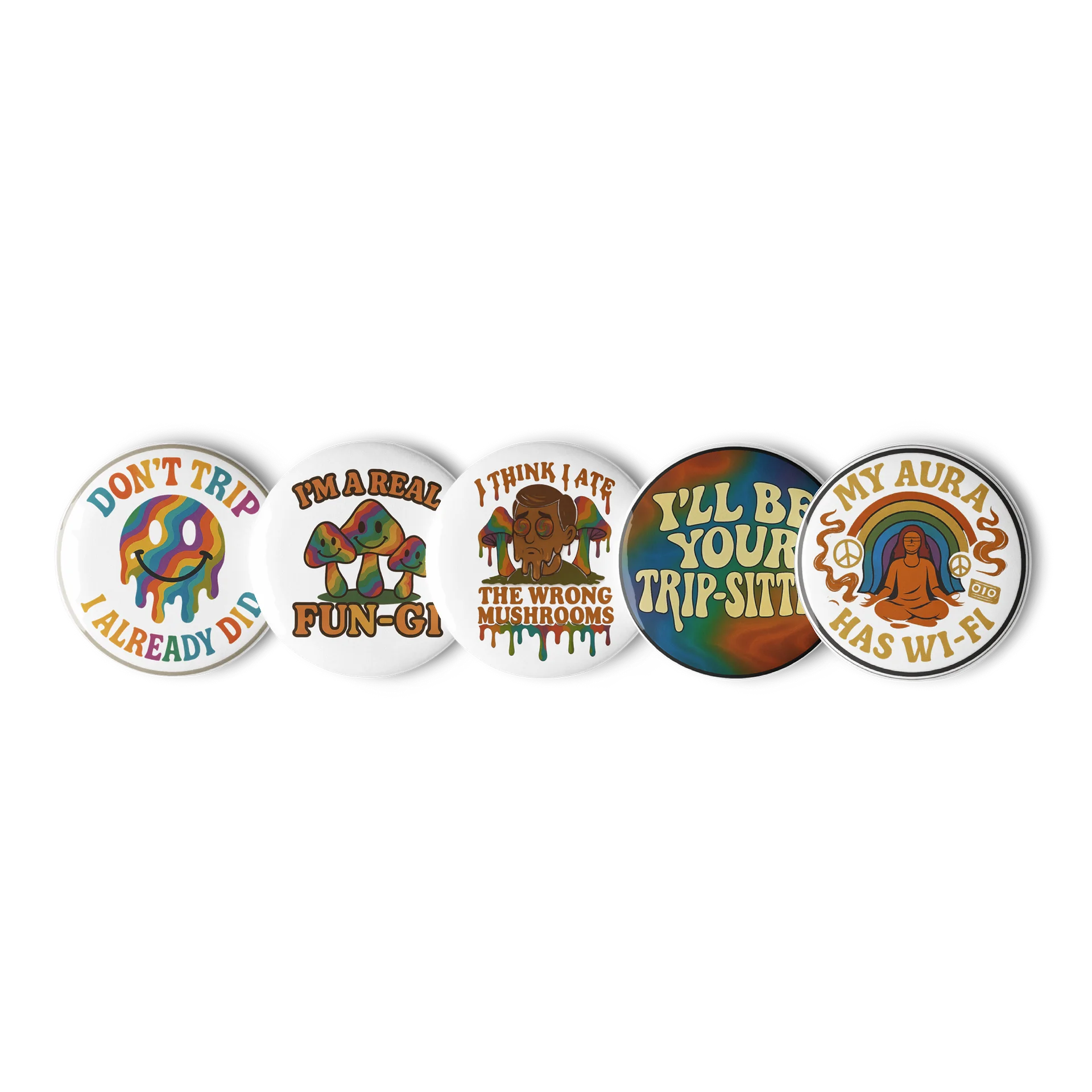 Trippy Hippie Pin Set product image (1)