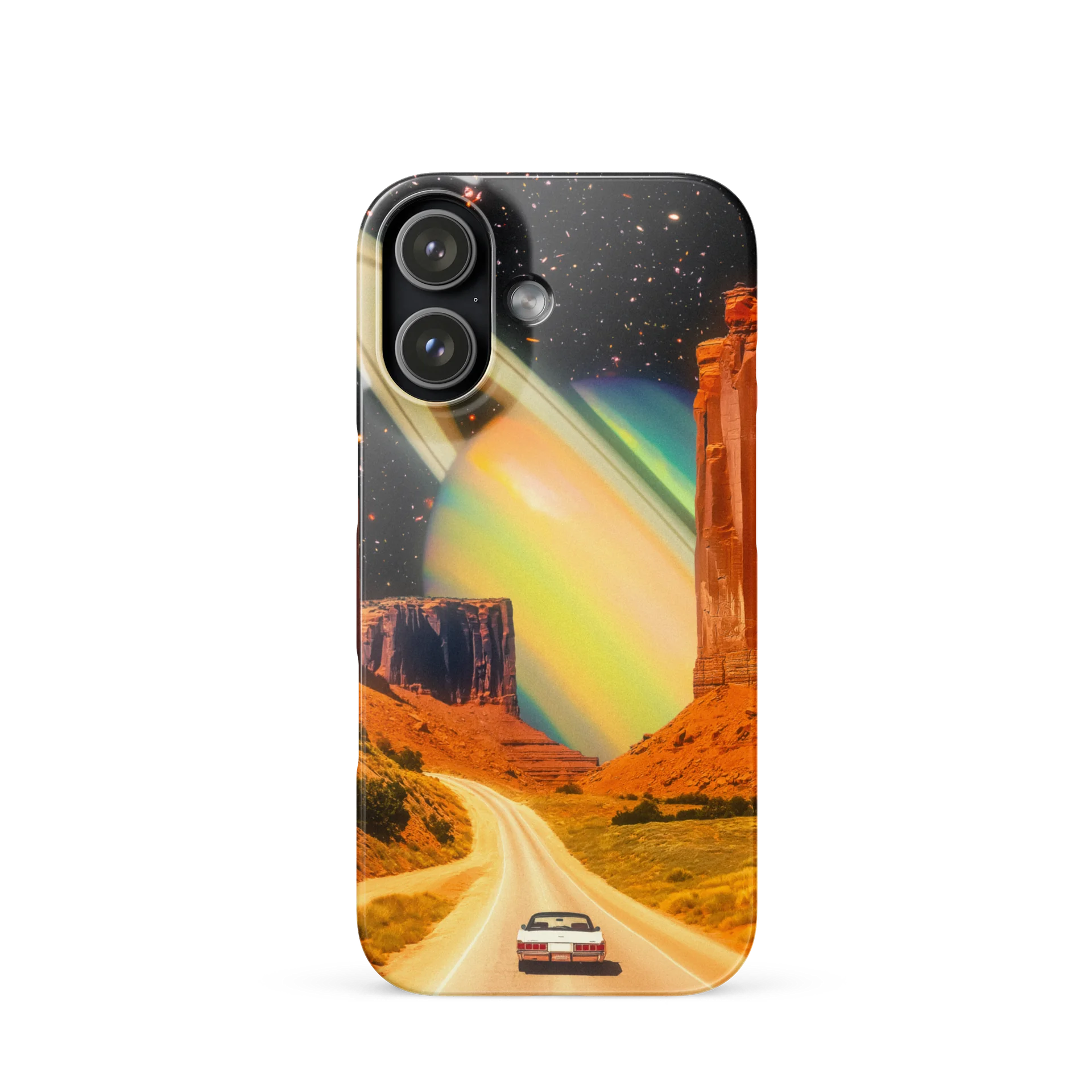 Road Trip to Saturn Snap Case
