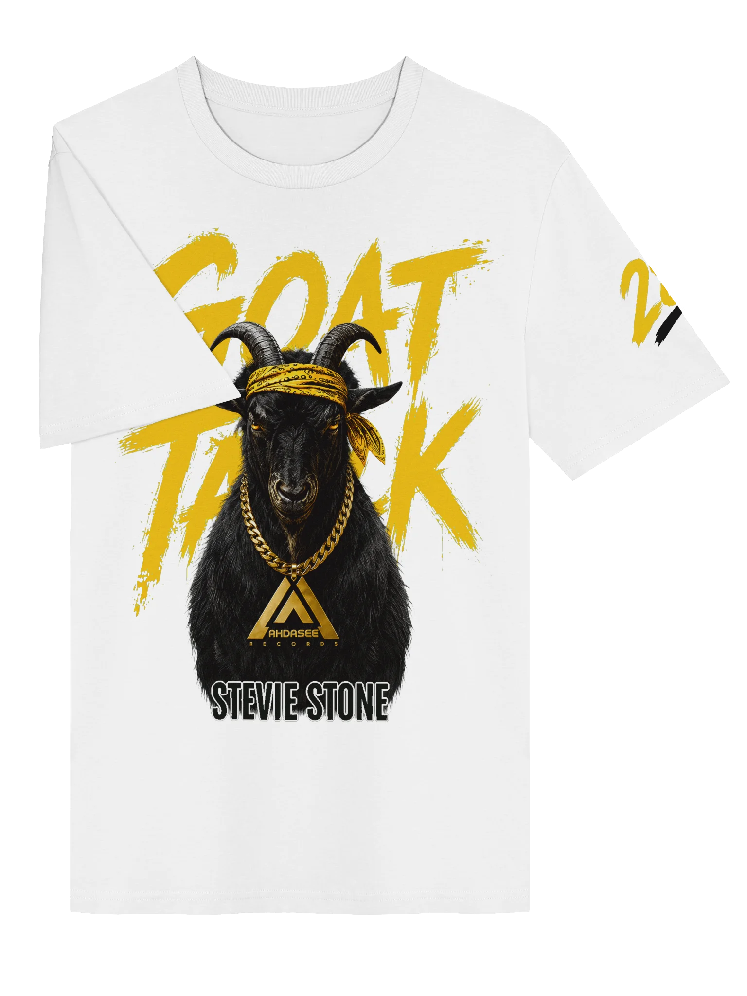 Stevie Stone GOAT TALK - Legacy in Motion White tee product image (3)