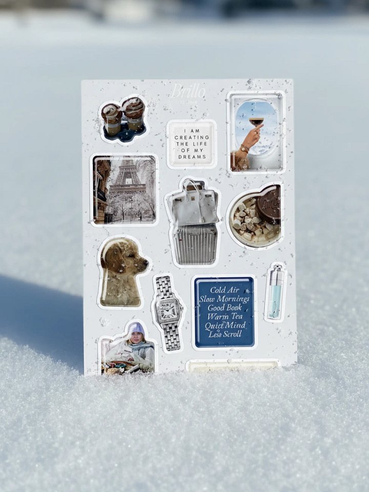 Winter 3D Sticker Set #1 product image (2)