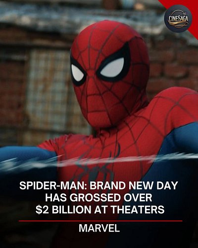 'Spider-Man: Brand New Day' has now grossed over $2 billion at theaters worldwide, after a strong third weekend in theaters. ...