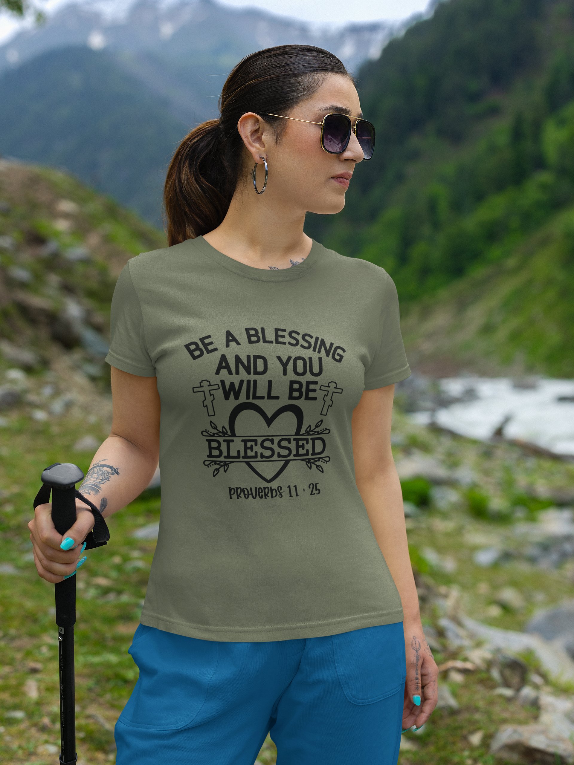 Blessing Overflow: Proverbs 11:25 Spiritual Design product image (10)