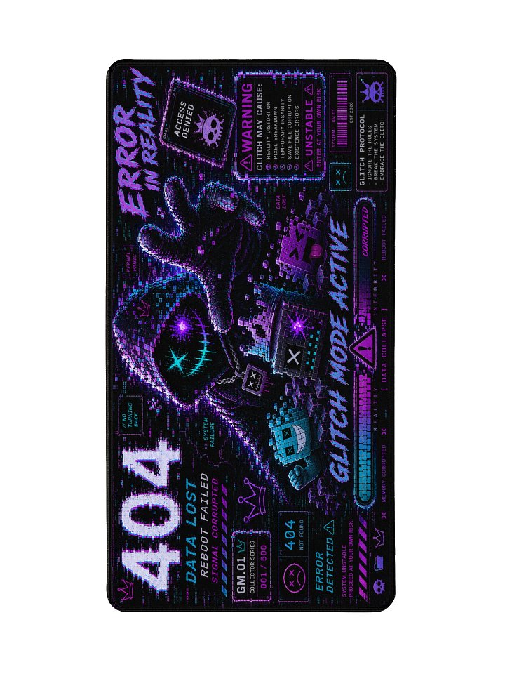 GAJ - GM.01 – Error In Reality Gaming Desk Mat product image (2)