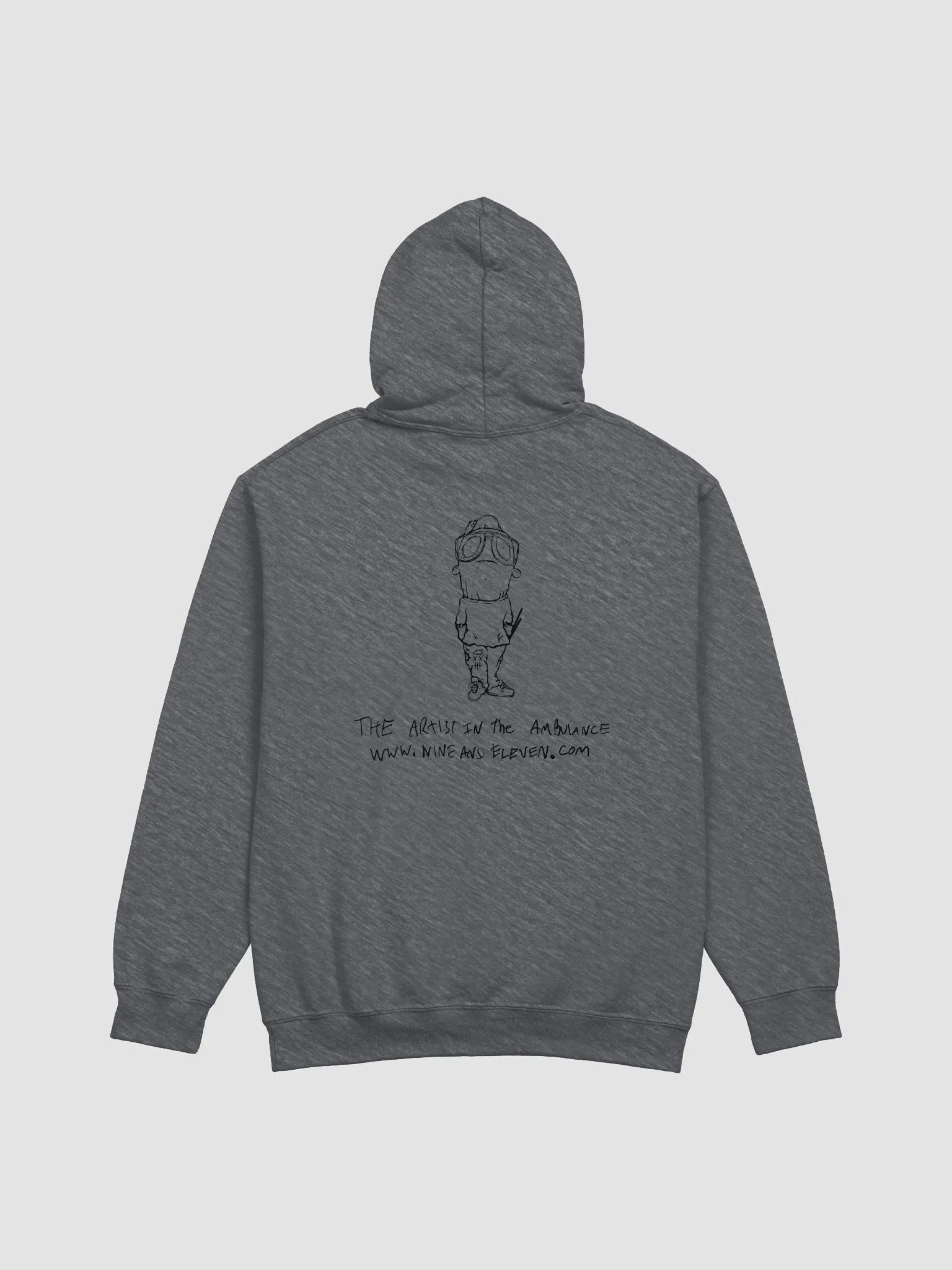 Equal Opportunity Hater Hoodie (Black Drawing) product image (17)