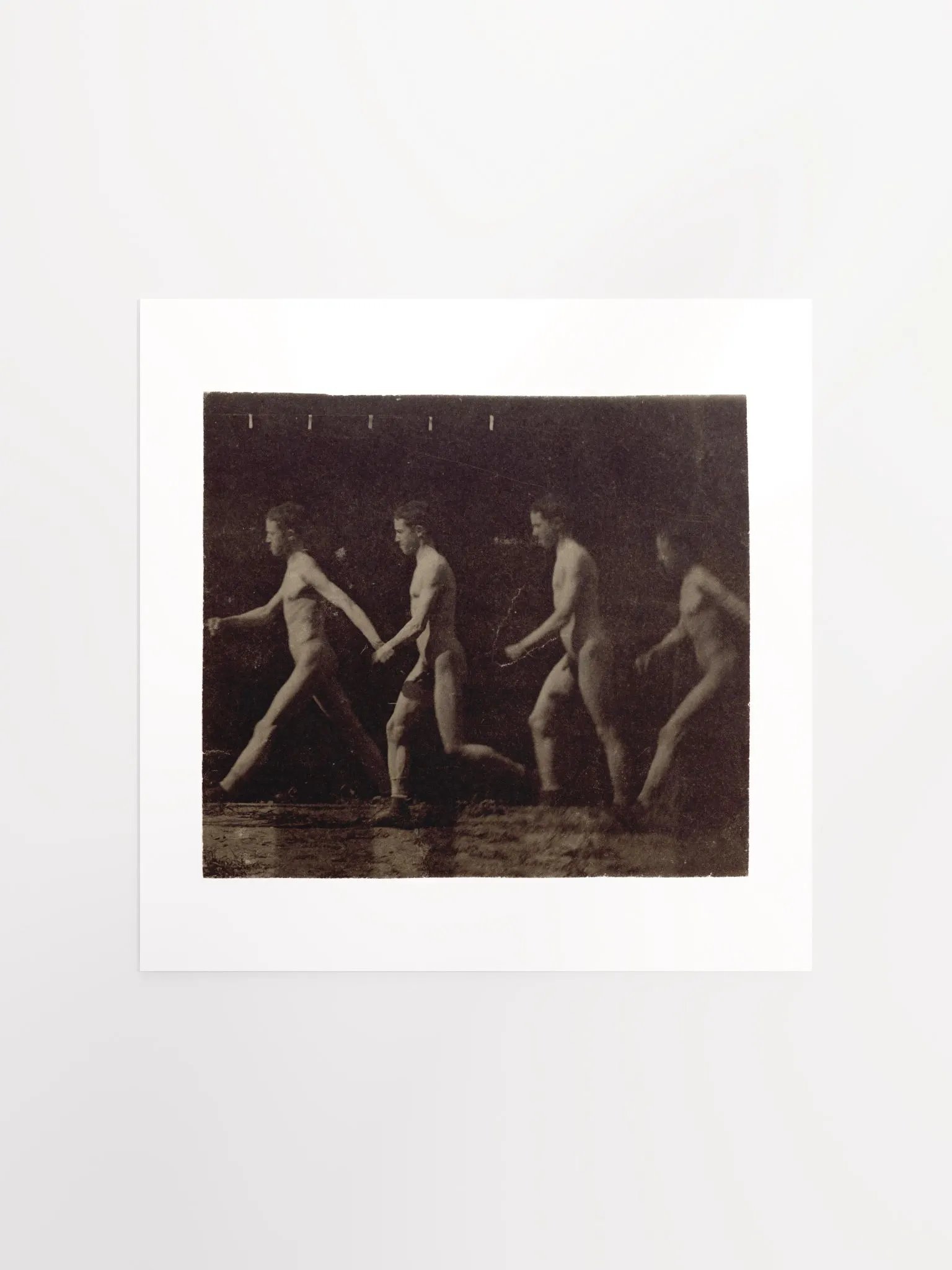 Marey Wheel Photograph Of Unknown #1 by Thomas Eakins - Print product image (2)