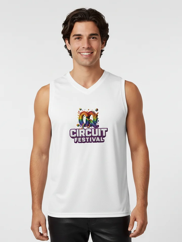 CQ CIRCUIT FESTIVAL SLEEVELESS PERFORMANCE TEE product image (1)