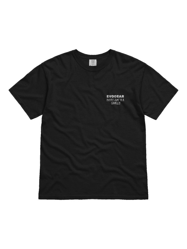 Every Jump Is a Gamble Tee Black product image (2)