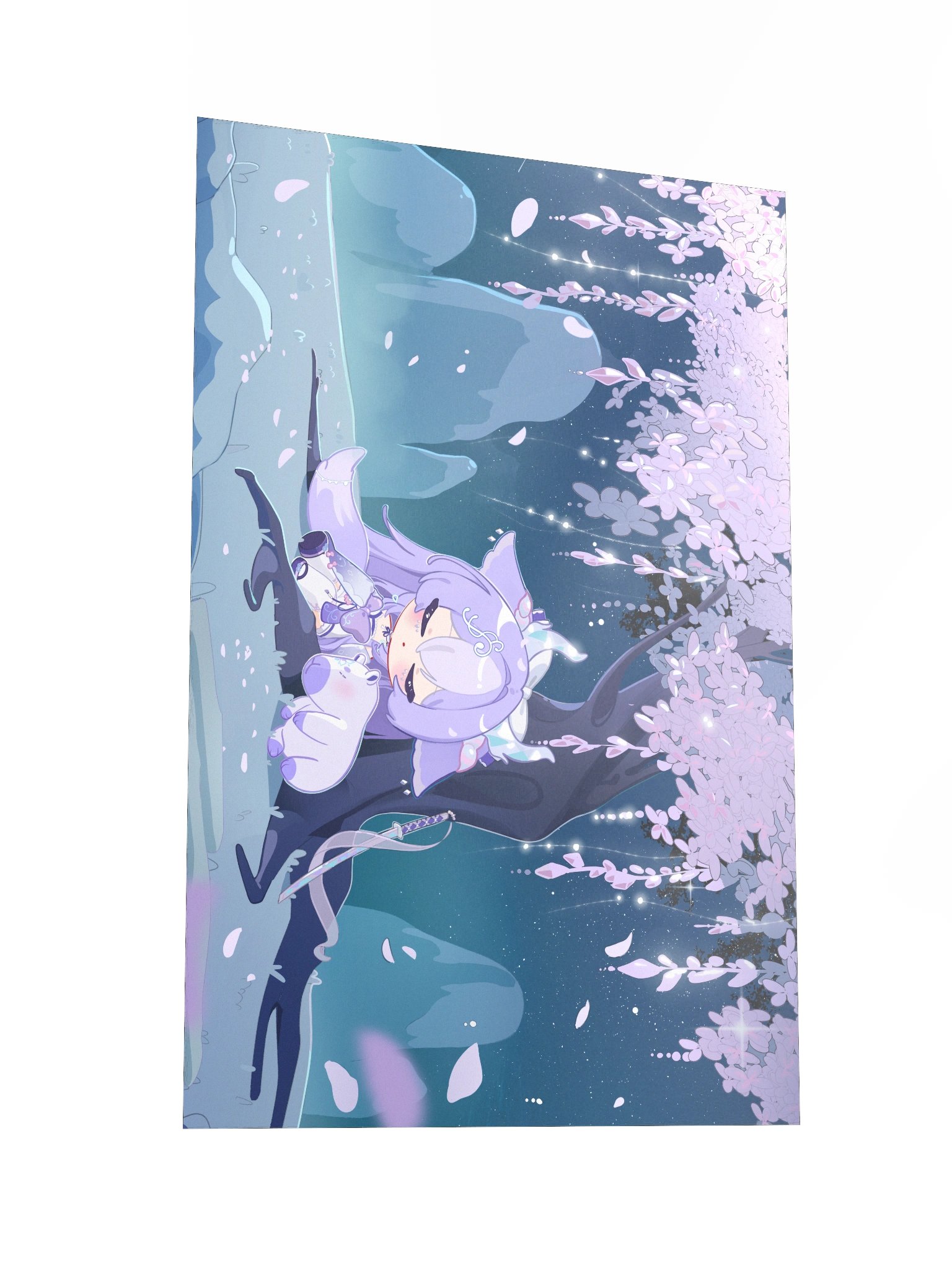 Sleepy Fox Poster product image (3)