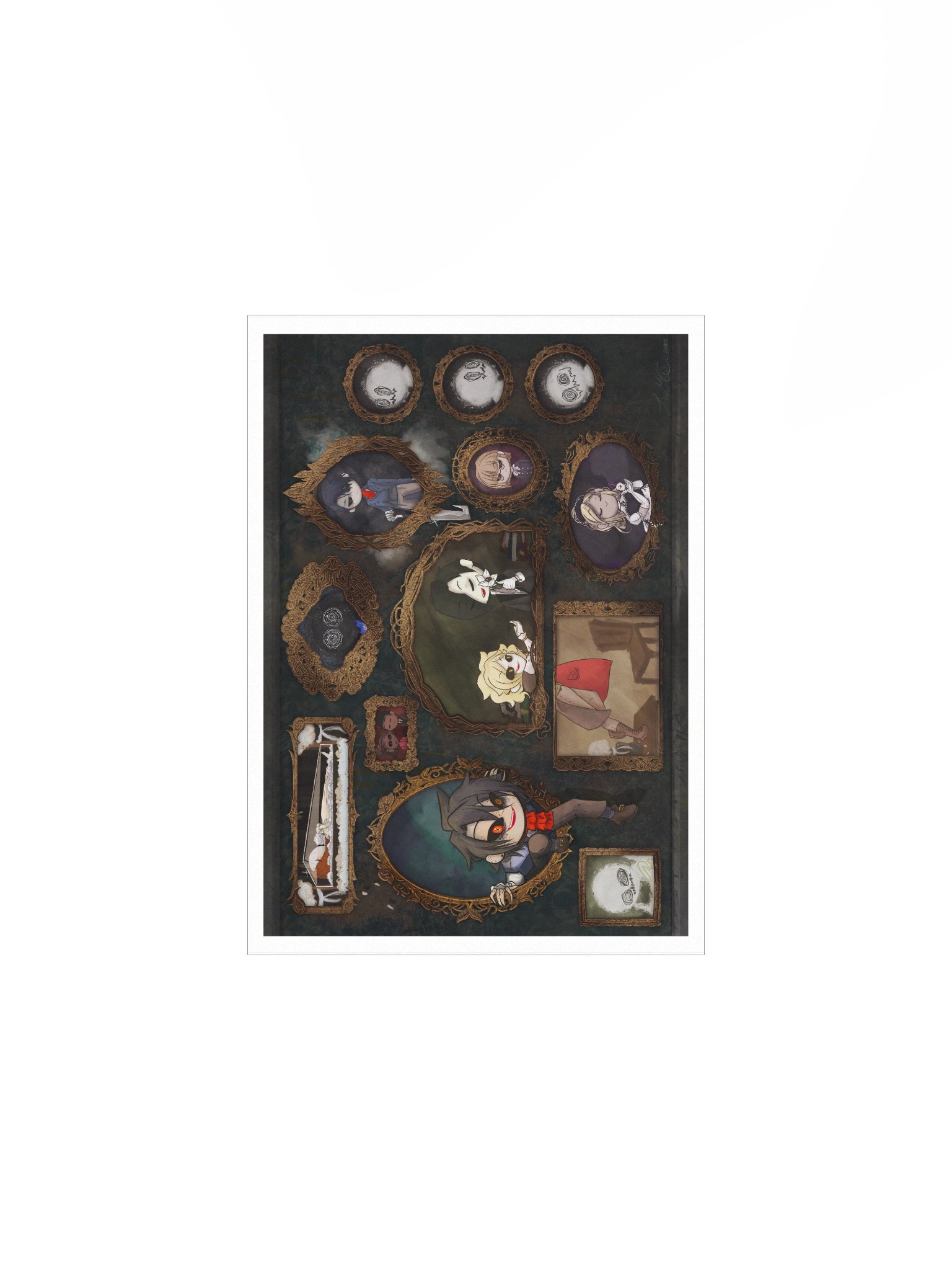 Haunted Portrait Gallery Print product image (2)