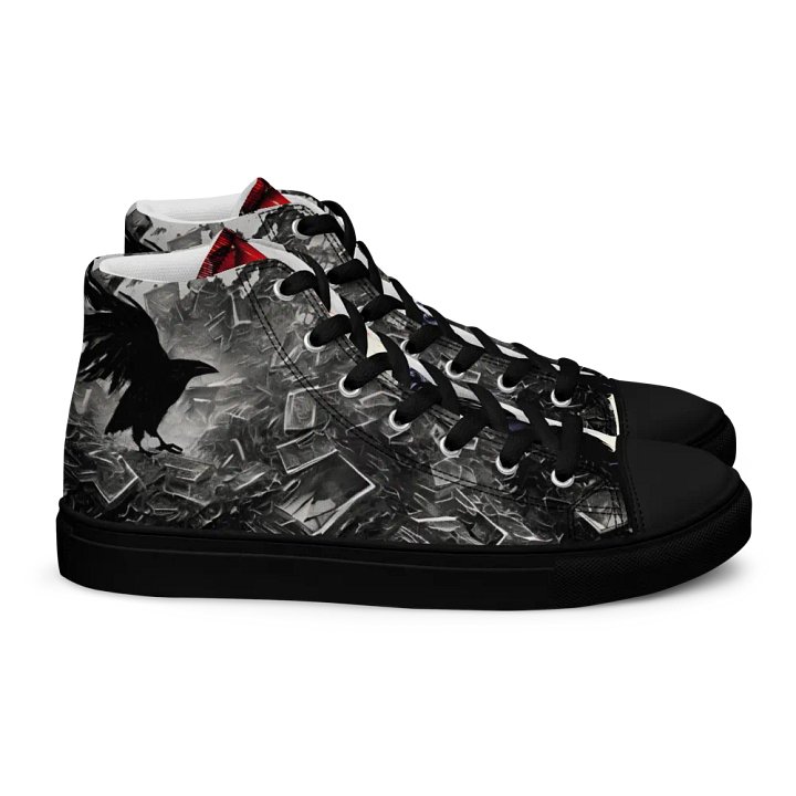 Raven Fiction Women's High Top Canvas Shoes product image (2)