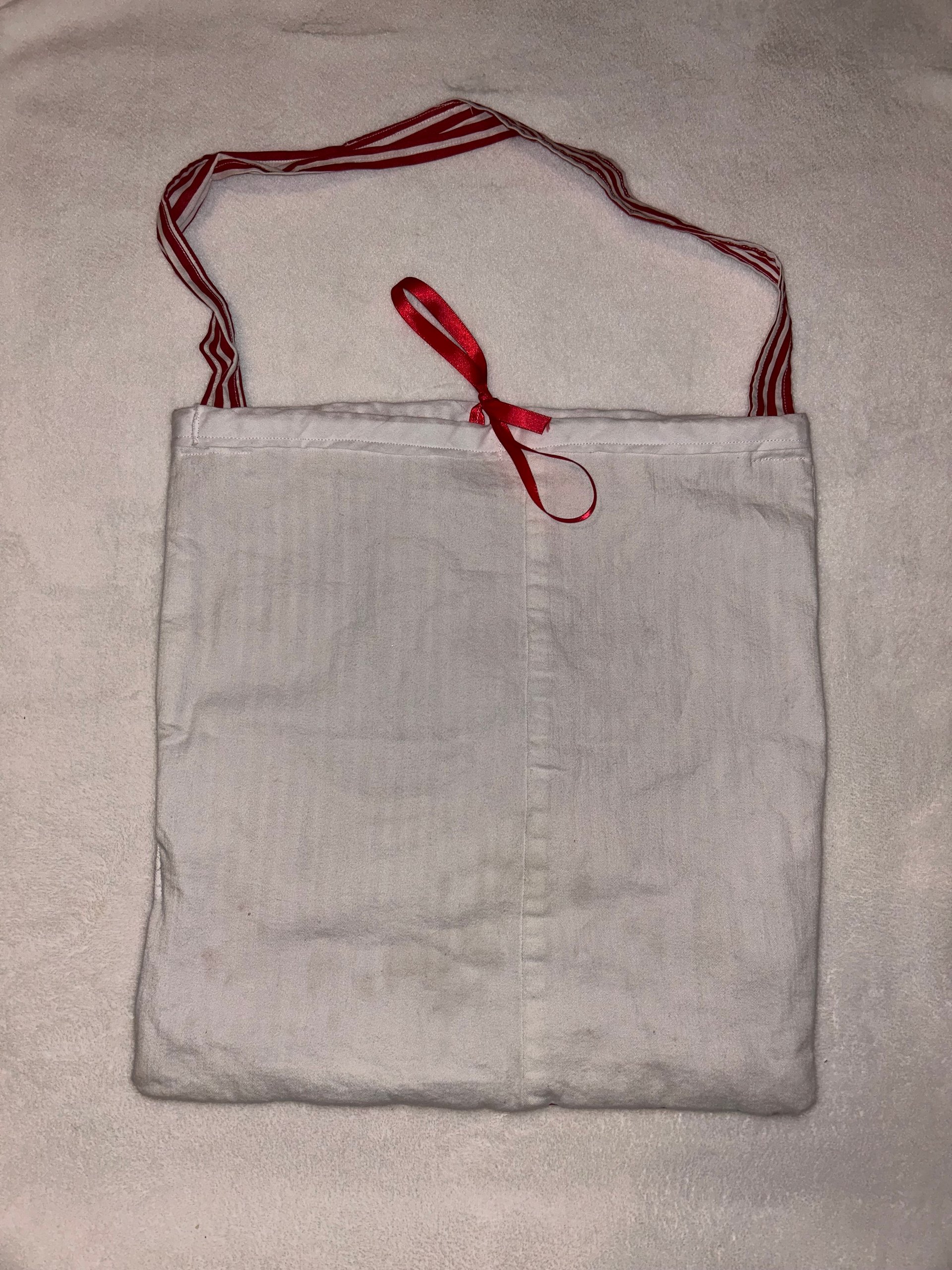 Floral embroidered tie tote product image (5)