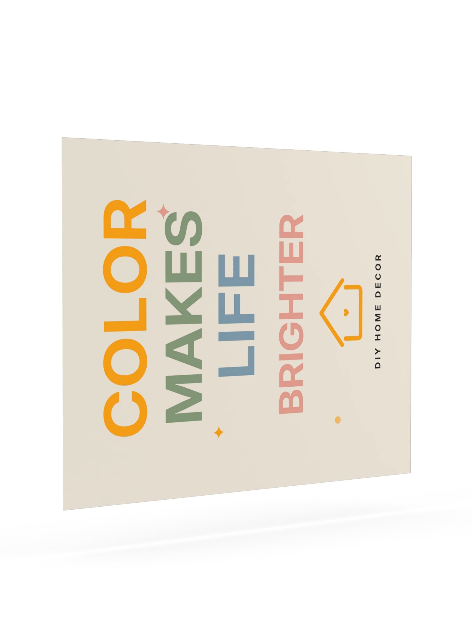 Color Makes Life Brighter Art Print product image (21)