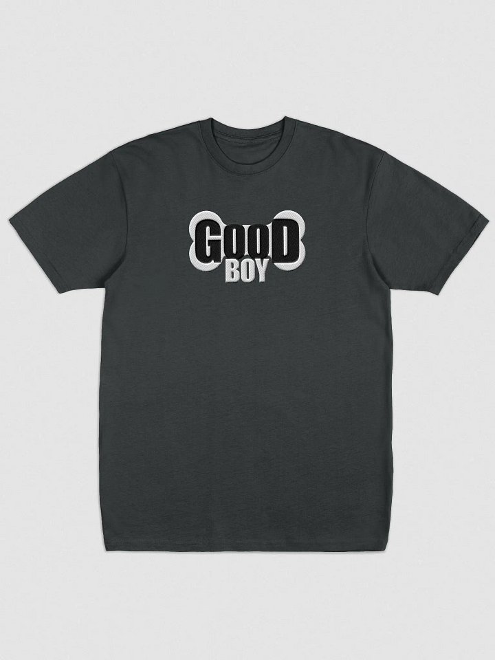 The 'Good Boy wordmark' Embroidered T-Shirt product image (1)
