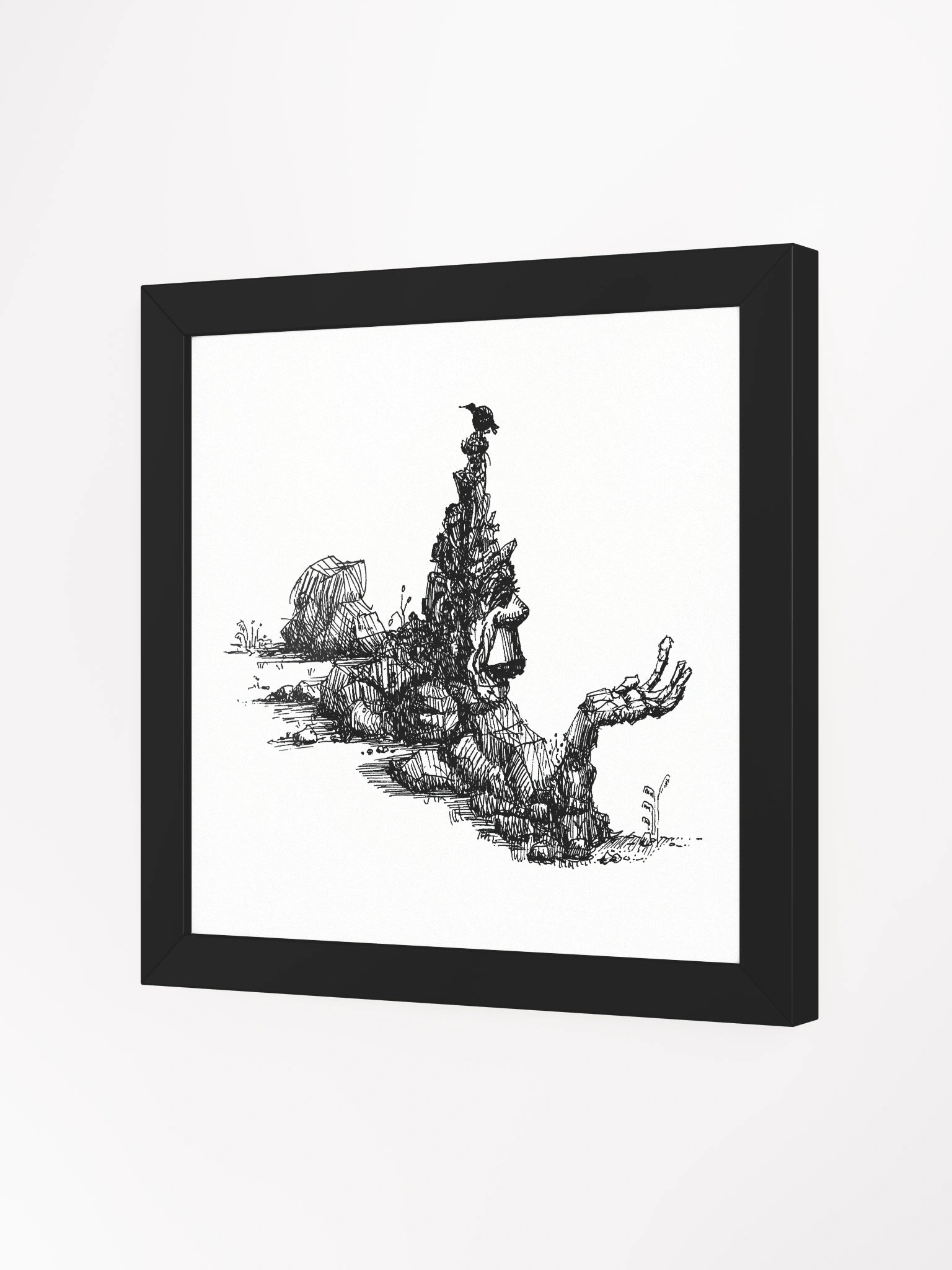 "Every Idea Is Another Path" Framed Print product image (2)