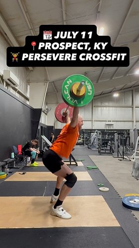 🏋️ Whiteboard Daily Olympic Weightlifting Clinic
📍 @persevere_crossfit / Prospect, KY
📆 Saturday, July 11 
⏰ 9:00AM
🎟️ Regist...