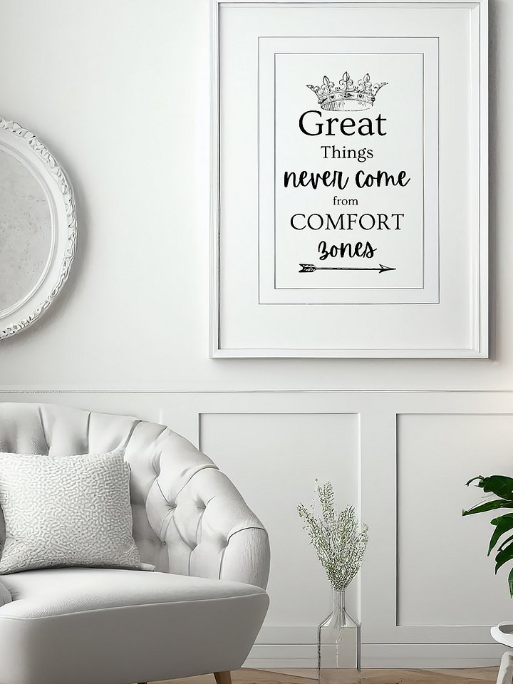 Digital Download 'Great Things' Motivational Poster product image (1)