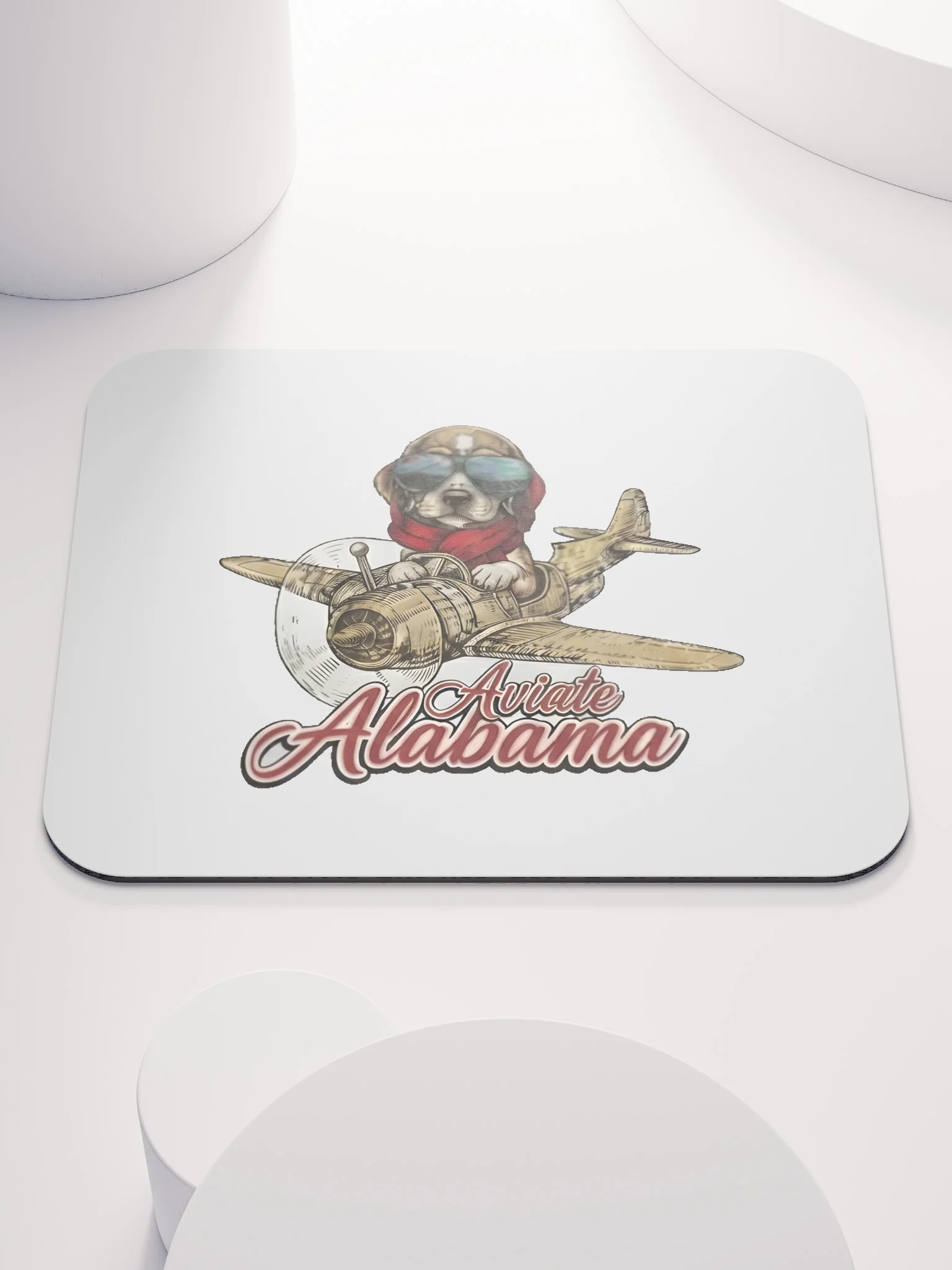 Aviate Alabama Dog Aviator Mouse Pad product image (1)