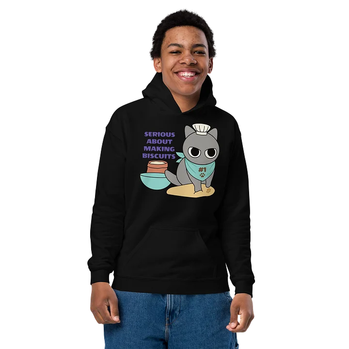 Biscuit Cat - Unisex Youth Hoodie product image (2)