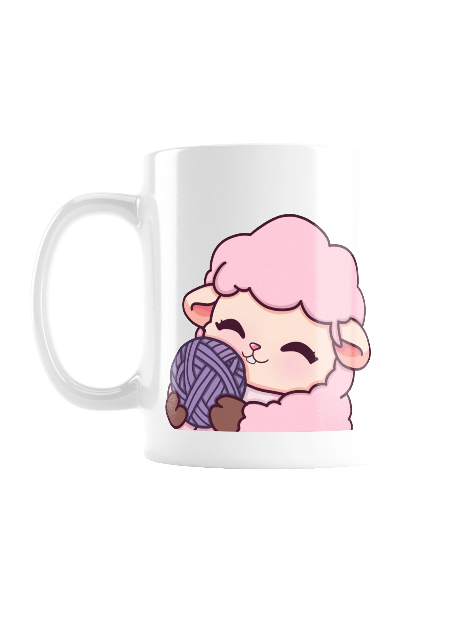 Sheep hearts and hugs on a mug product image (1)