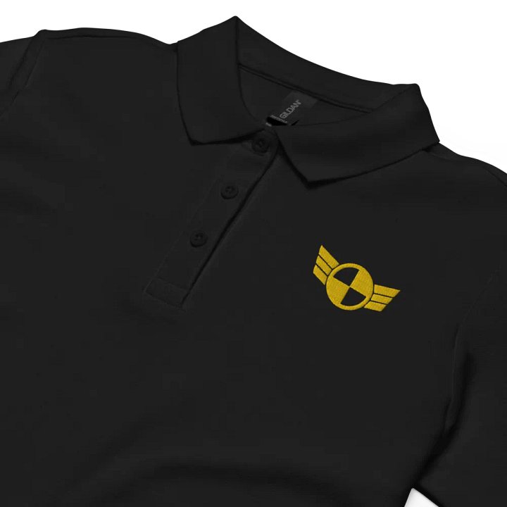 Chic Comfort: Women's Pique Polo Shirt product image (2)