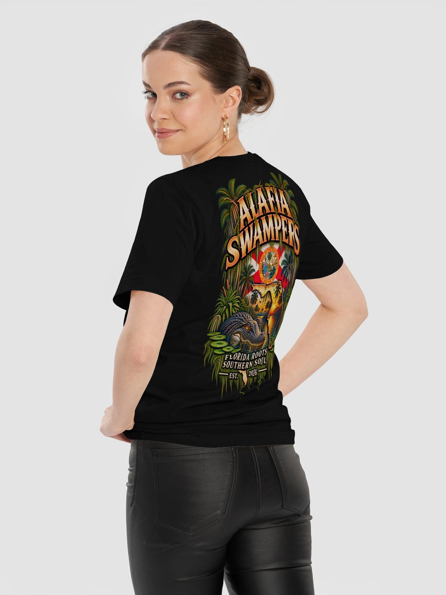 Alafia Swampers – Florida Roots Southern Soul T-Shirt product image (3)