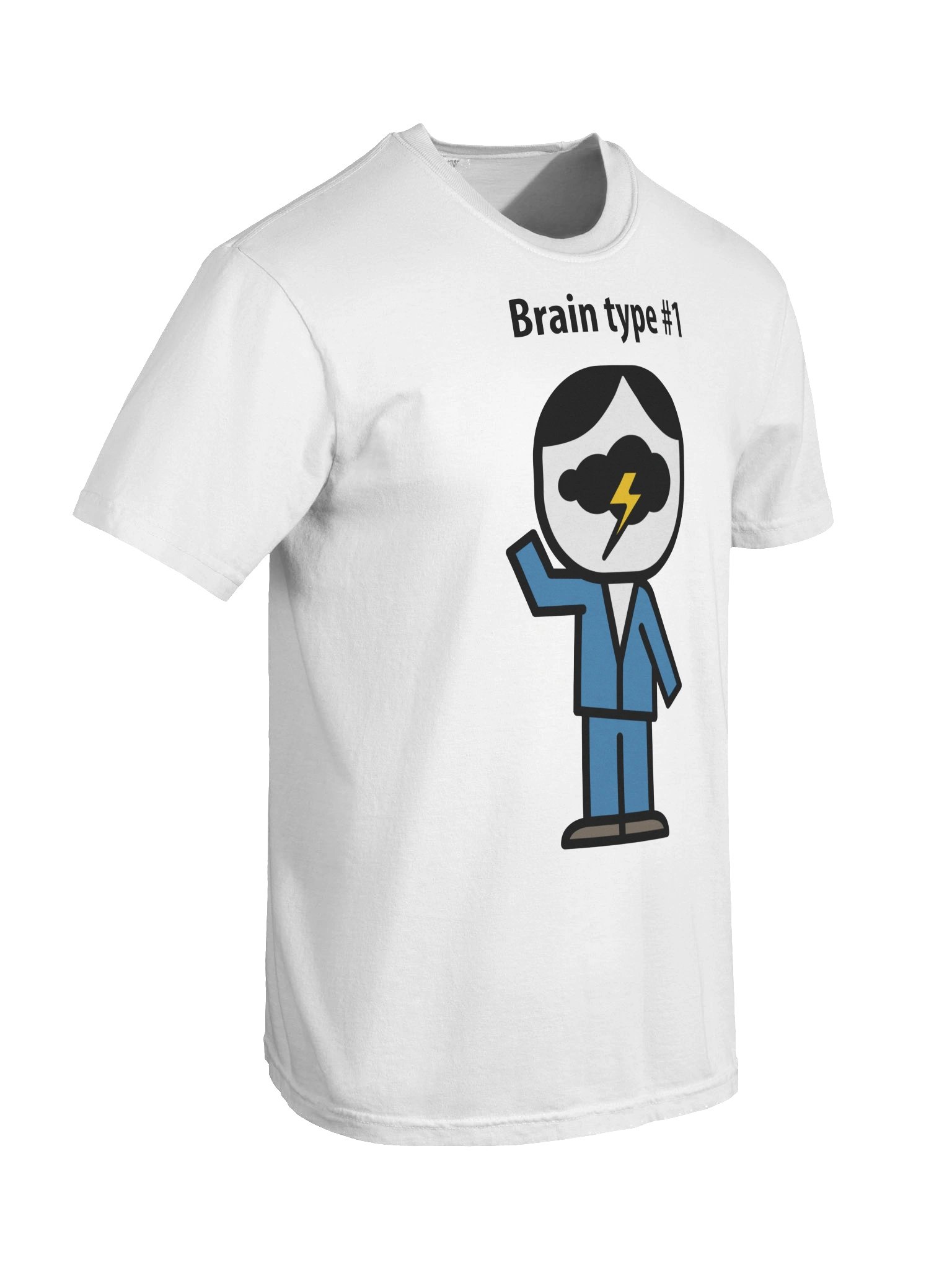 Brain type #1 t-shirt product image (6)