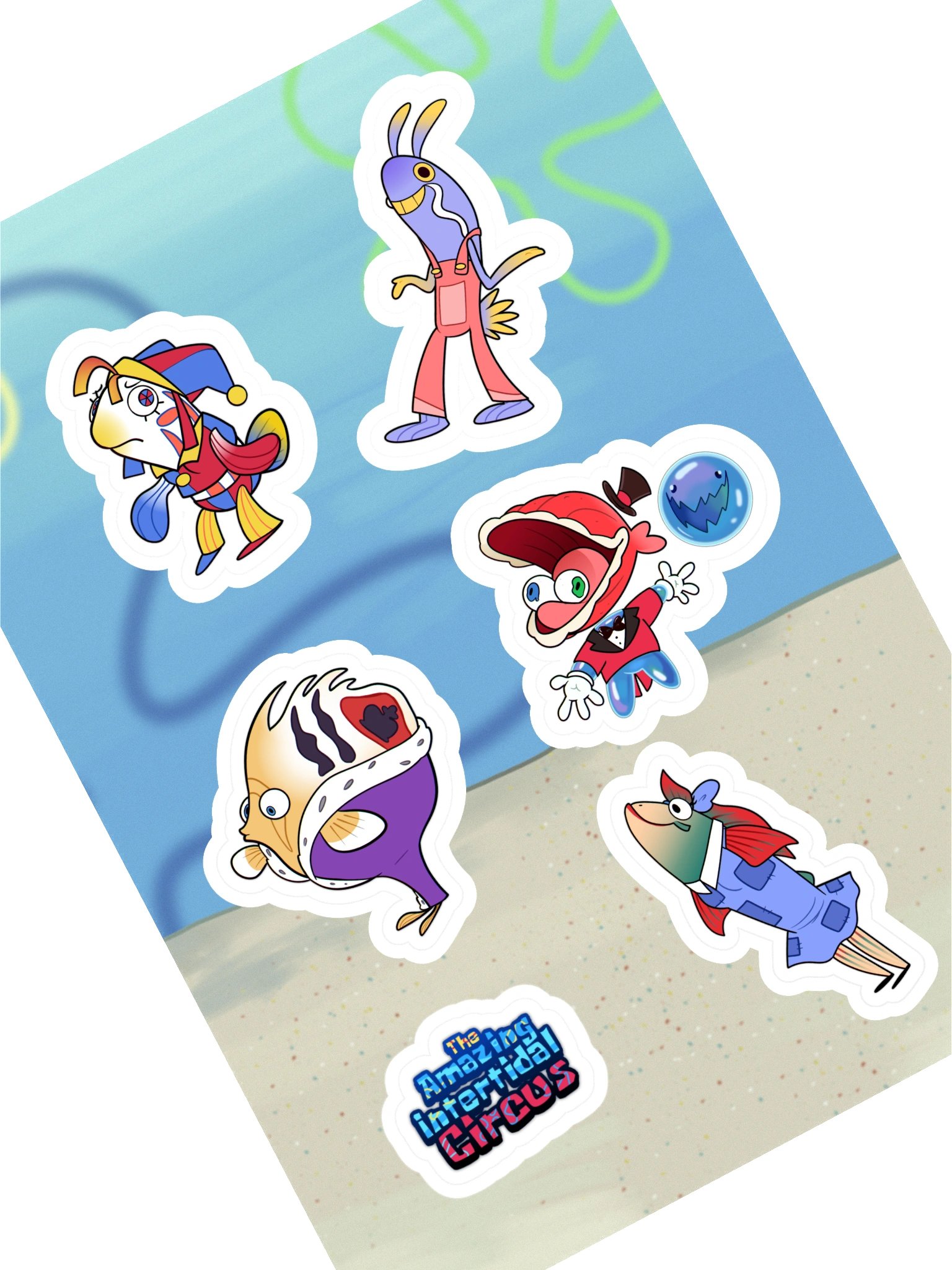 The Amazing Intertidal Circus - Sticker Sheet #2 product image (1)