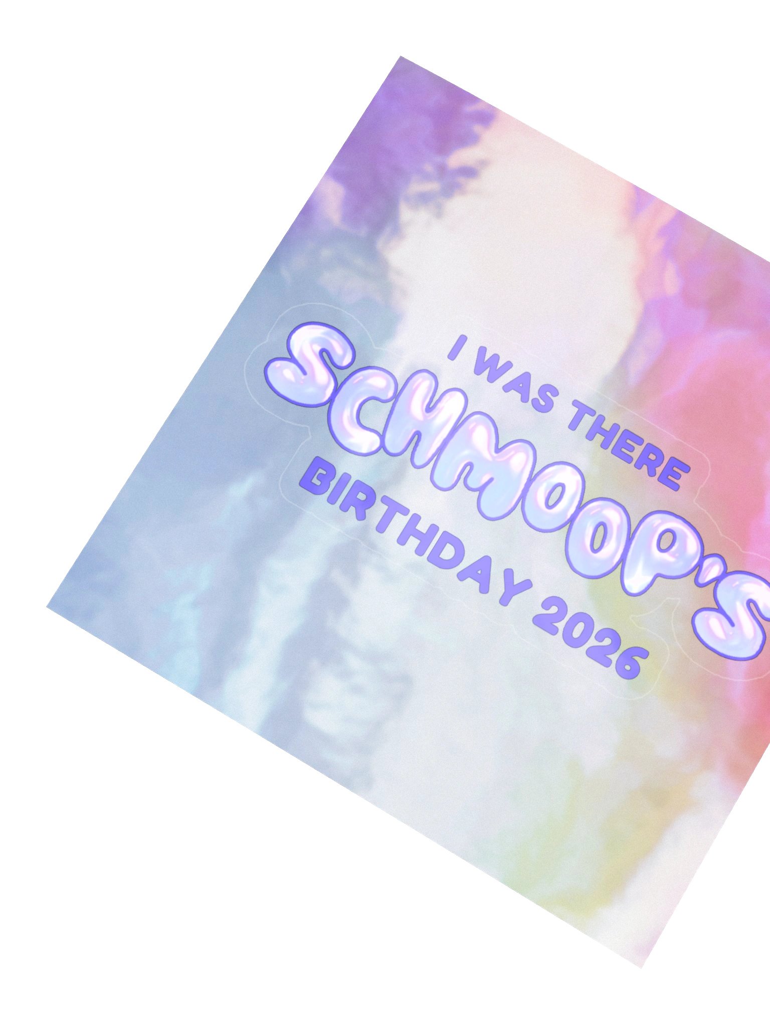 I Was There: Schmoop’s Birthday Sticker product image (5)