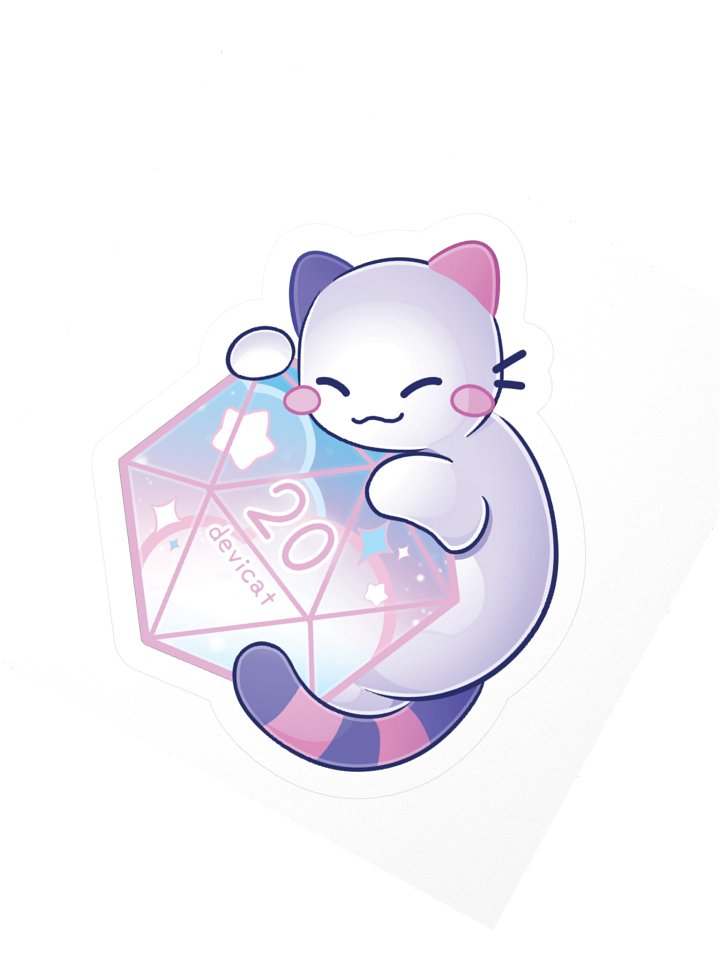 CandiCat D20 2026 Sticker product image (5)