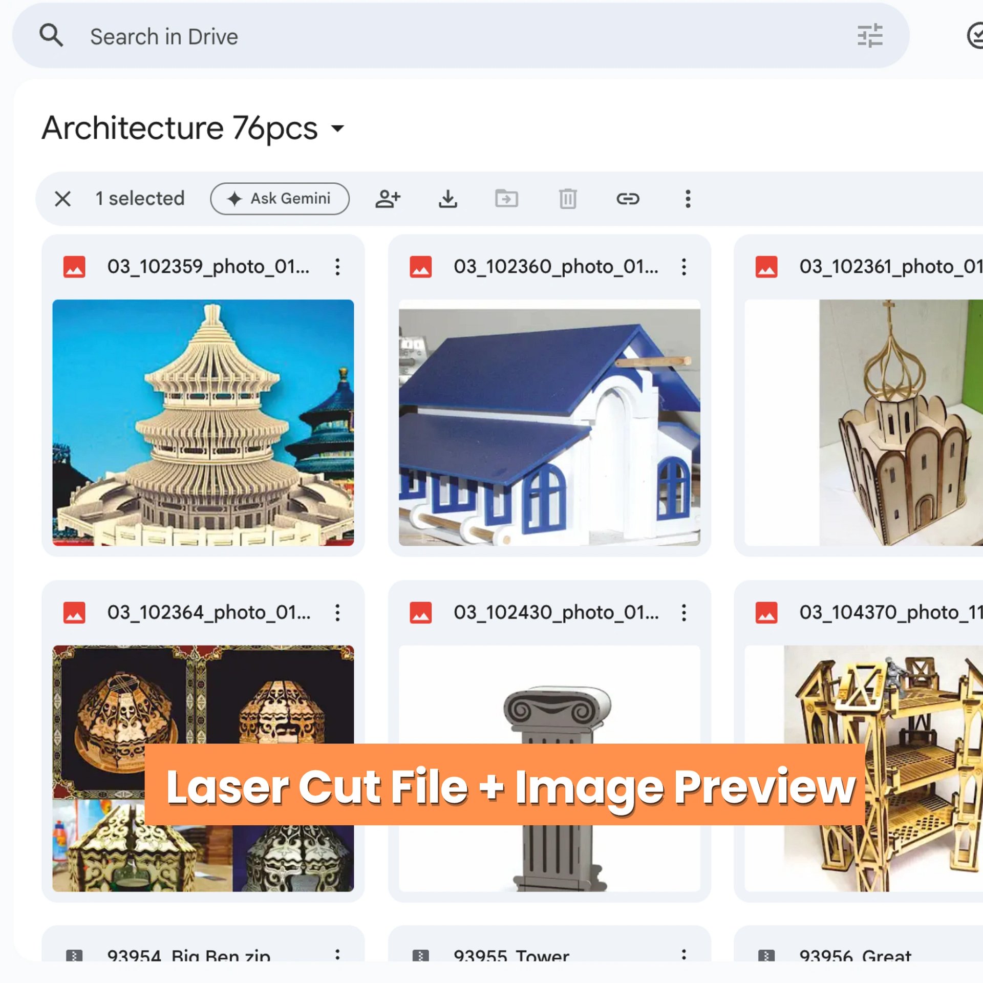 75+ World Architecture Laser Cut Bundle | Landmark SVG, DXF, AI, CDR & PDF Files product image (3)