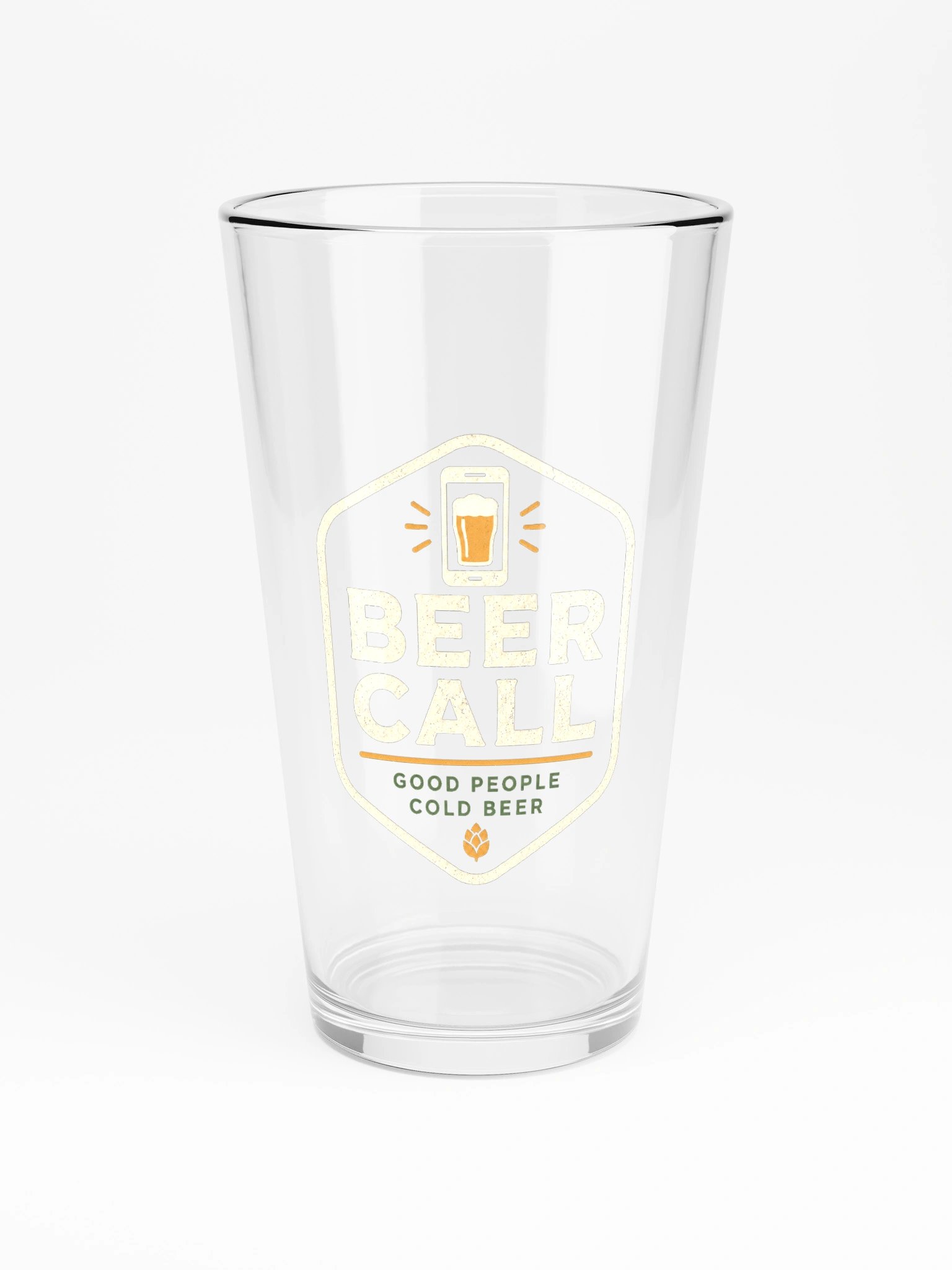 Beer Call Pint Glass product image (3)