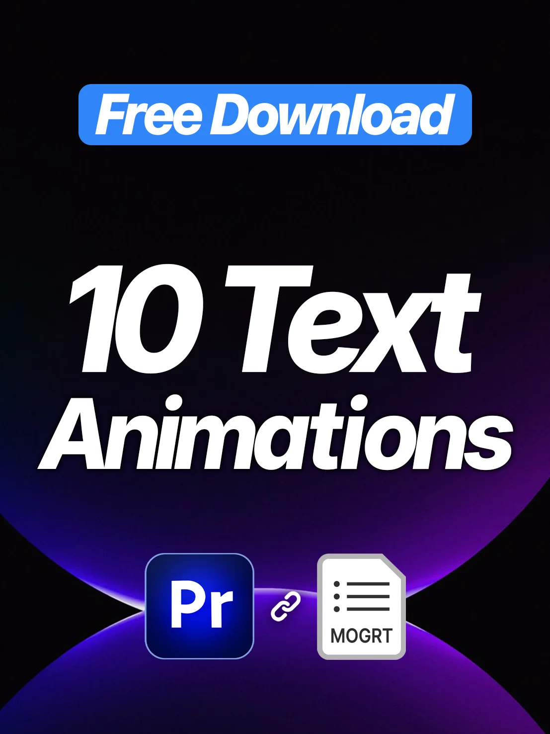 10 Free Text Animations - Premiere Pro product image (1)