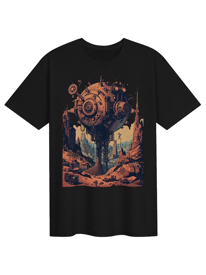 Orbital Outpost Sci-Fi T-Shirt product image (1)