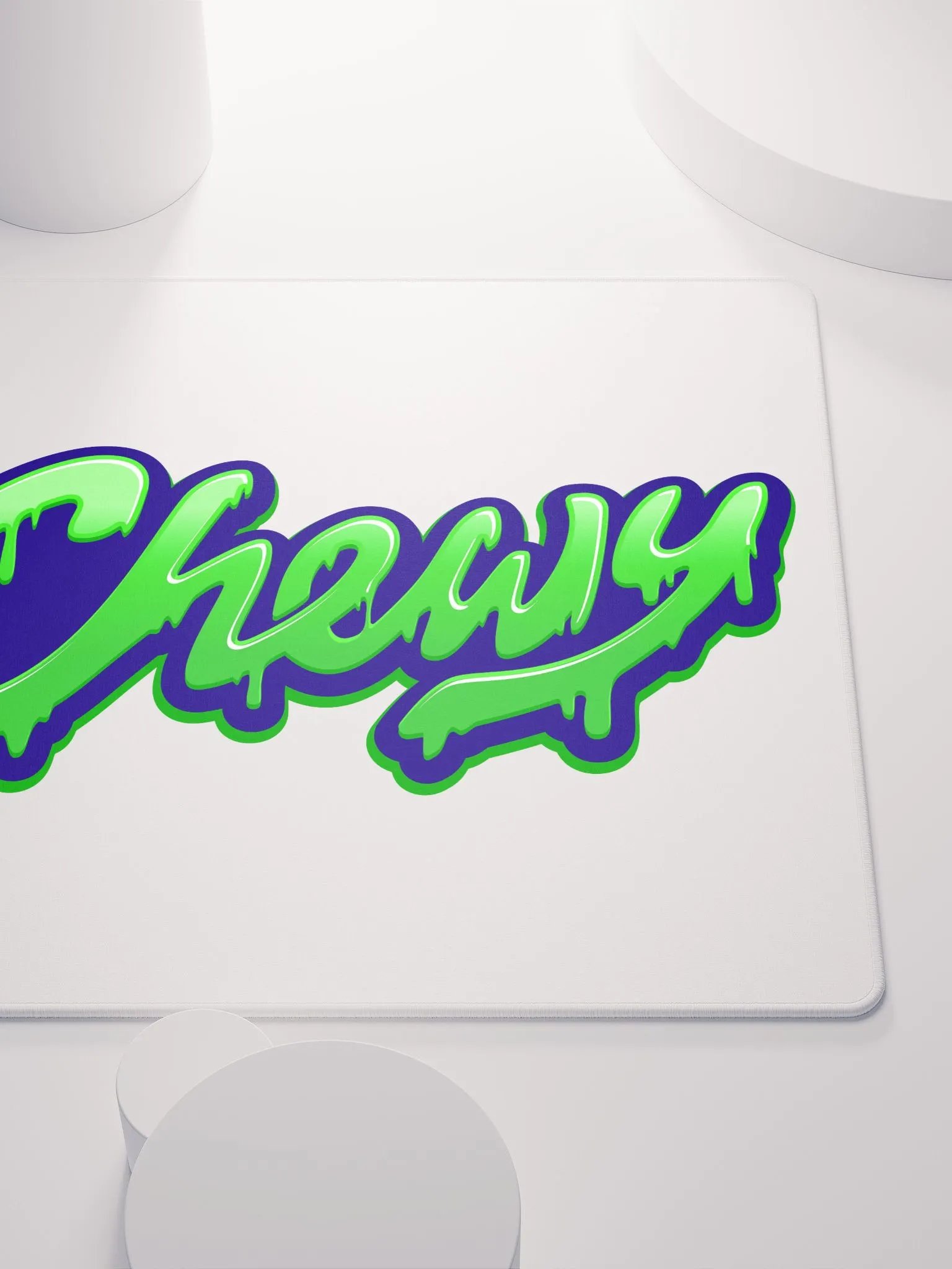 Chewy White Gaming Mousepad product image (5)
